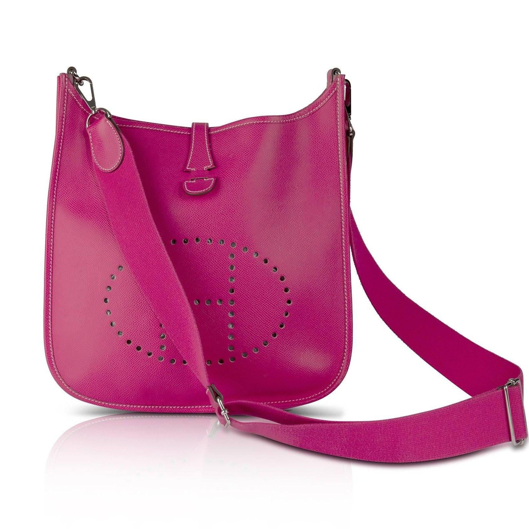 Hermes Clemence Evelyne III 29 Bag w/Box