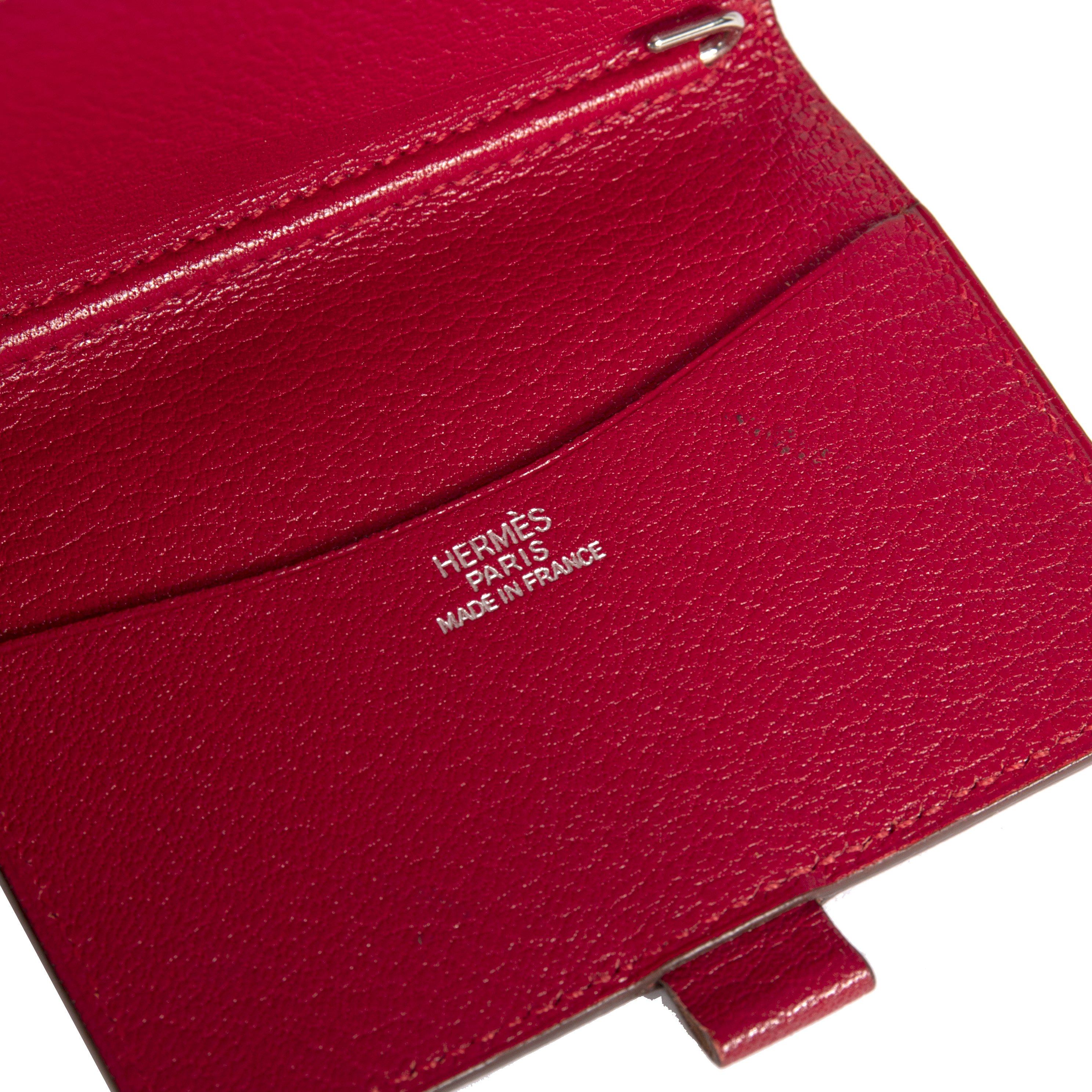Hermes Globe-Trotter Mini Pocket Agenda Cover