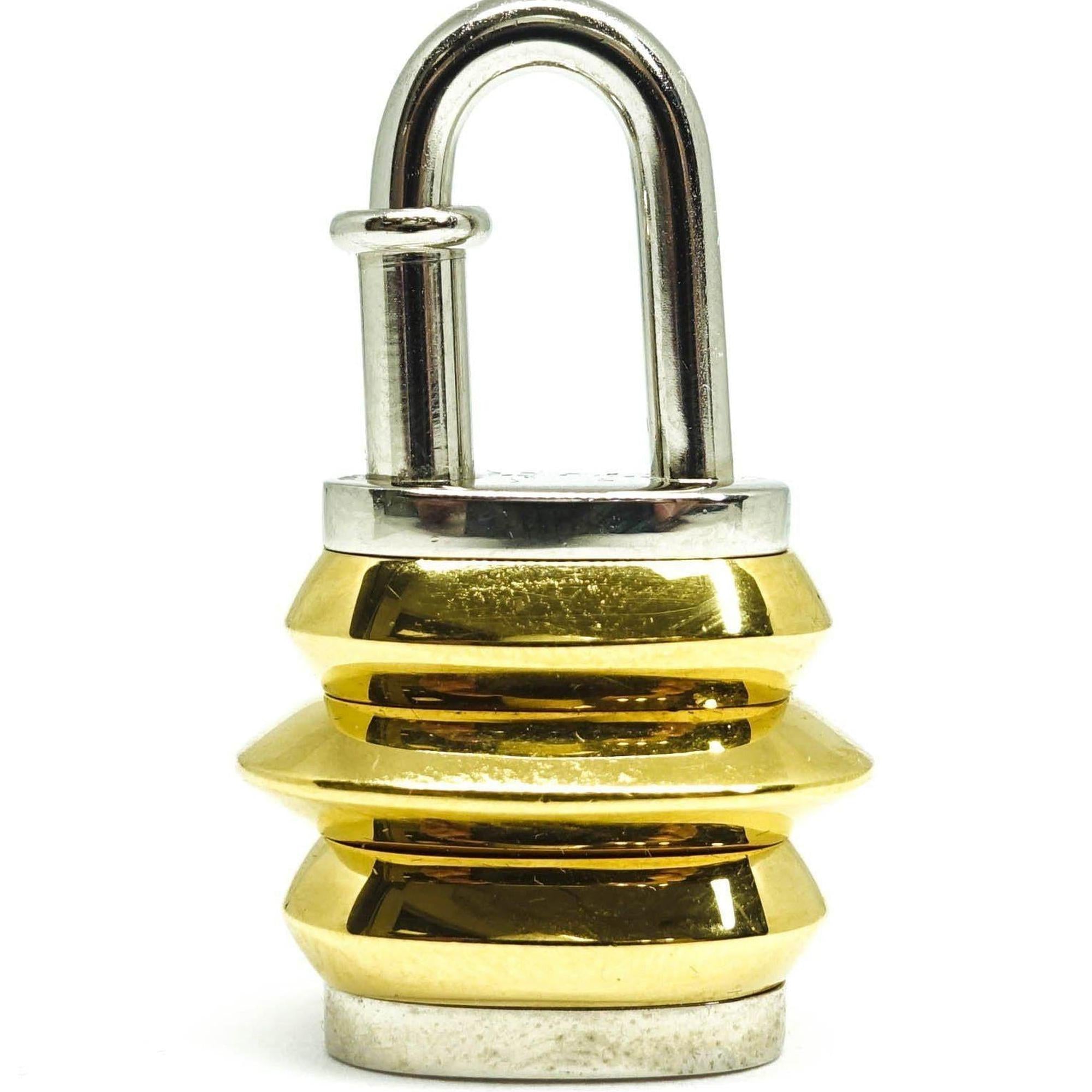 Hermes Lantern Cadena Lock Charm