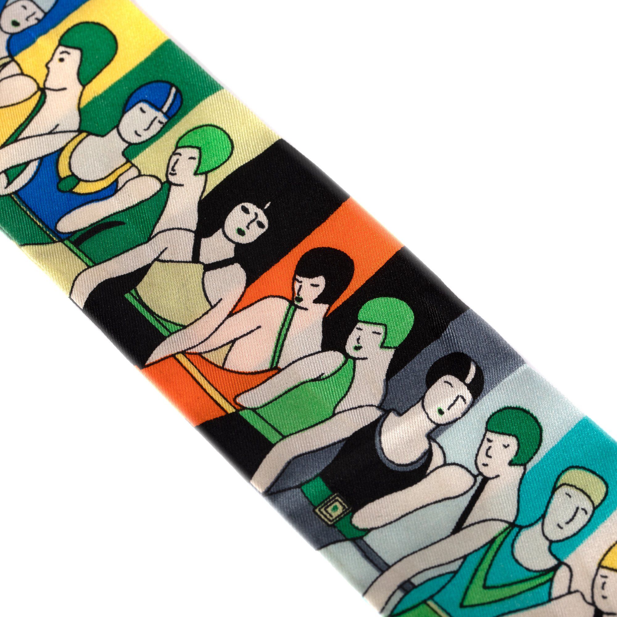 Hermes Les Baigneuses Silk Twilly