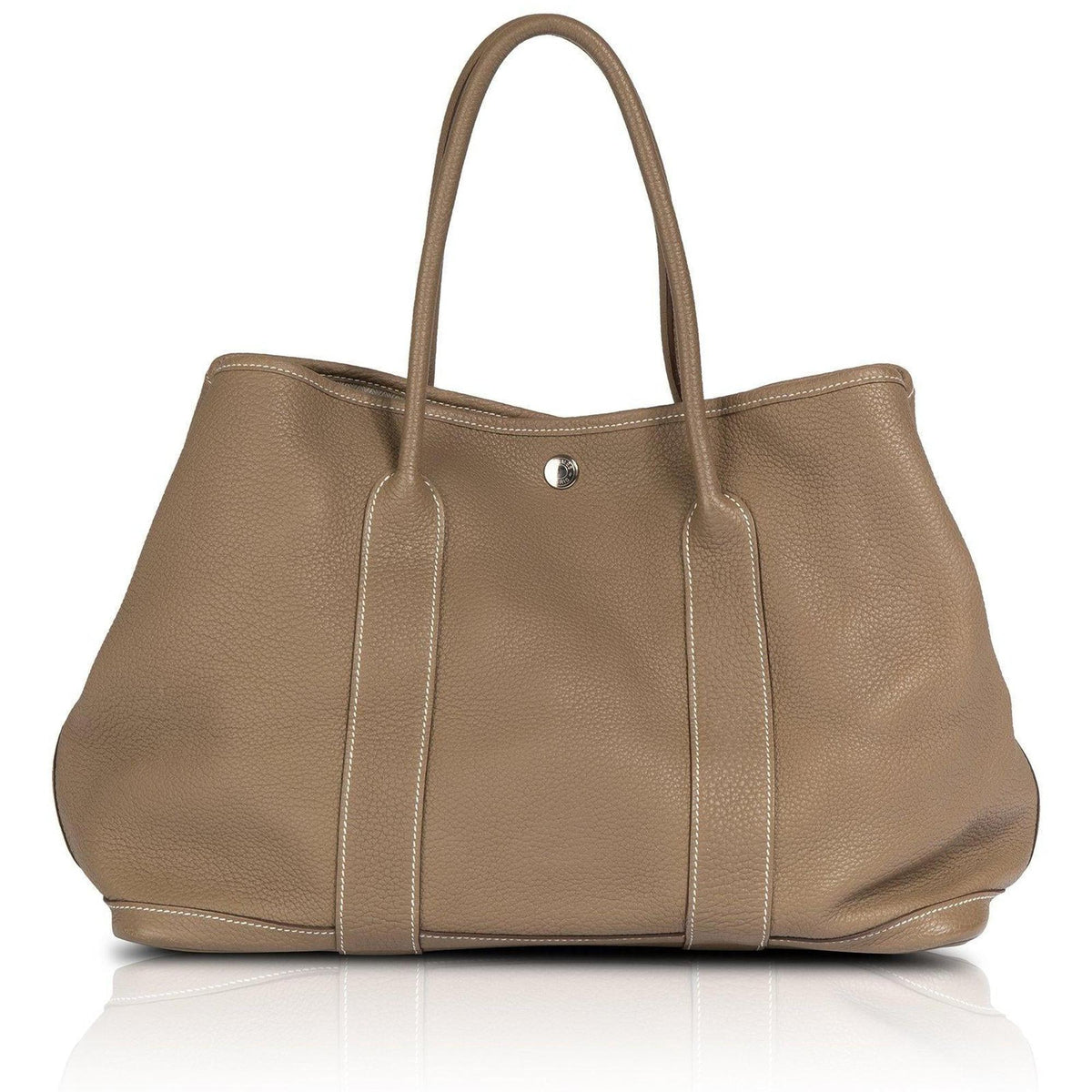 バッグ HERMES Garden Party Hermès Garden Party 30 Black Negonda Palladium Hardware – Rome Station