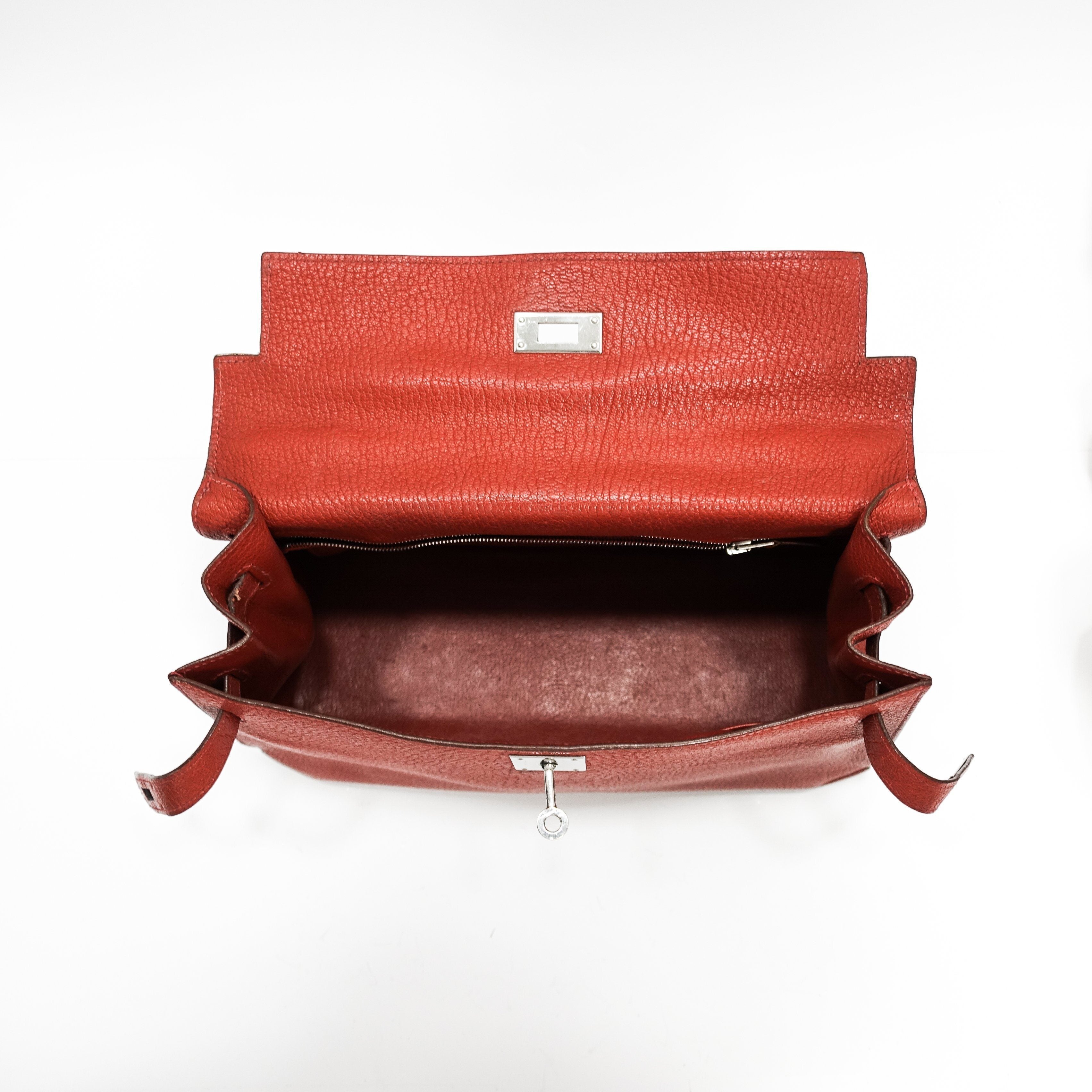 Hermes Red Kelly 32