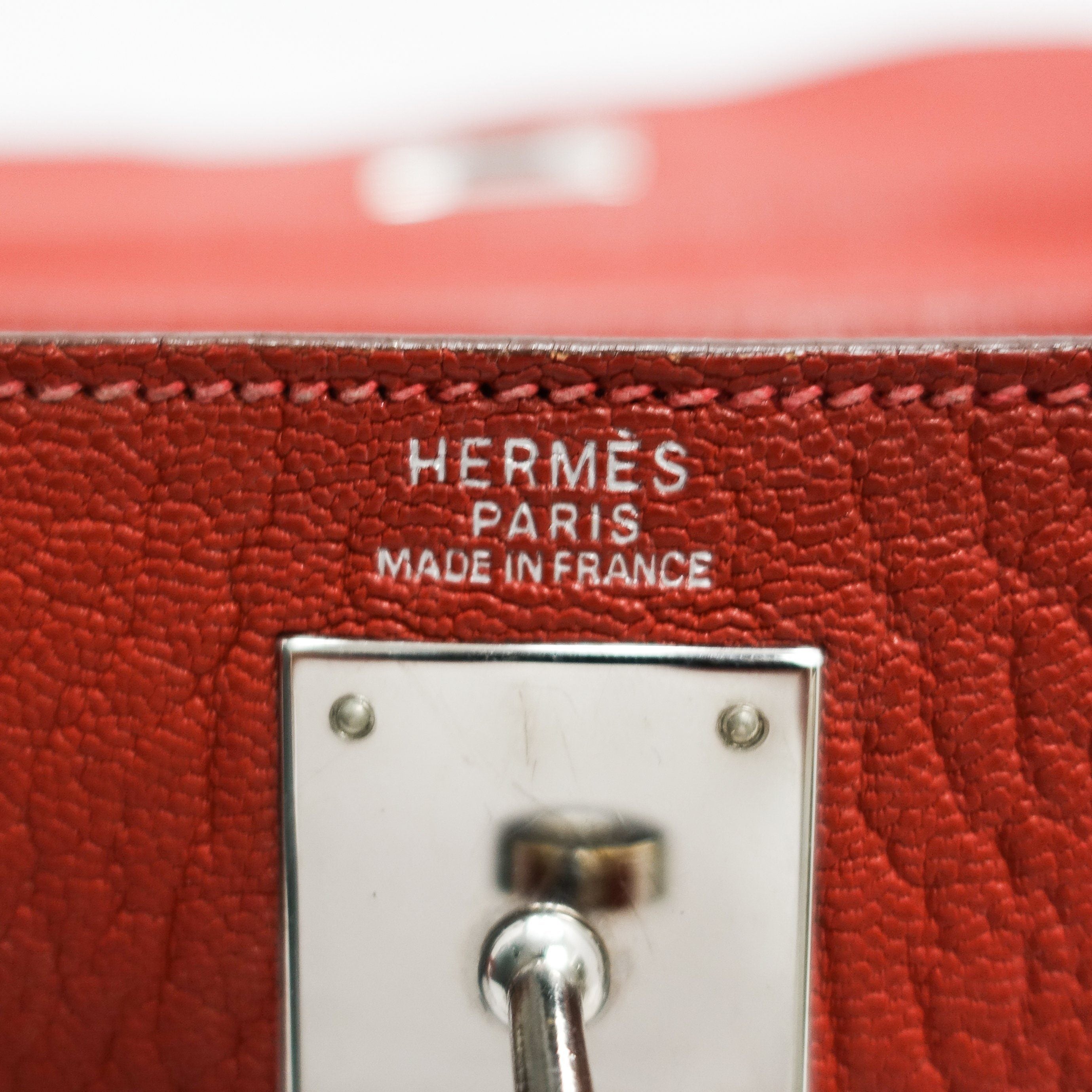 Hermes Red Kelly 32
