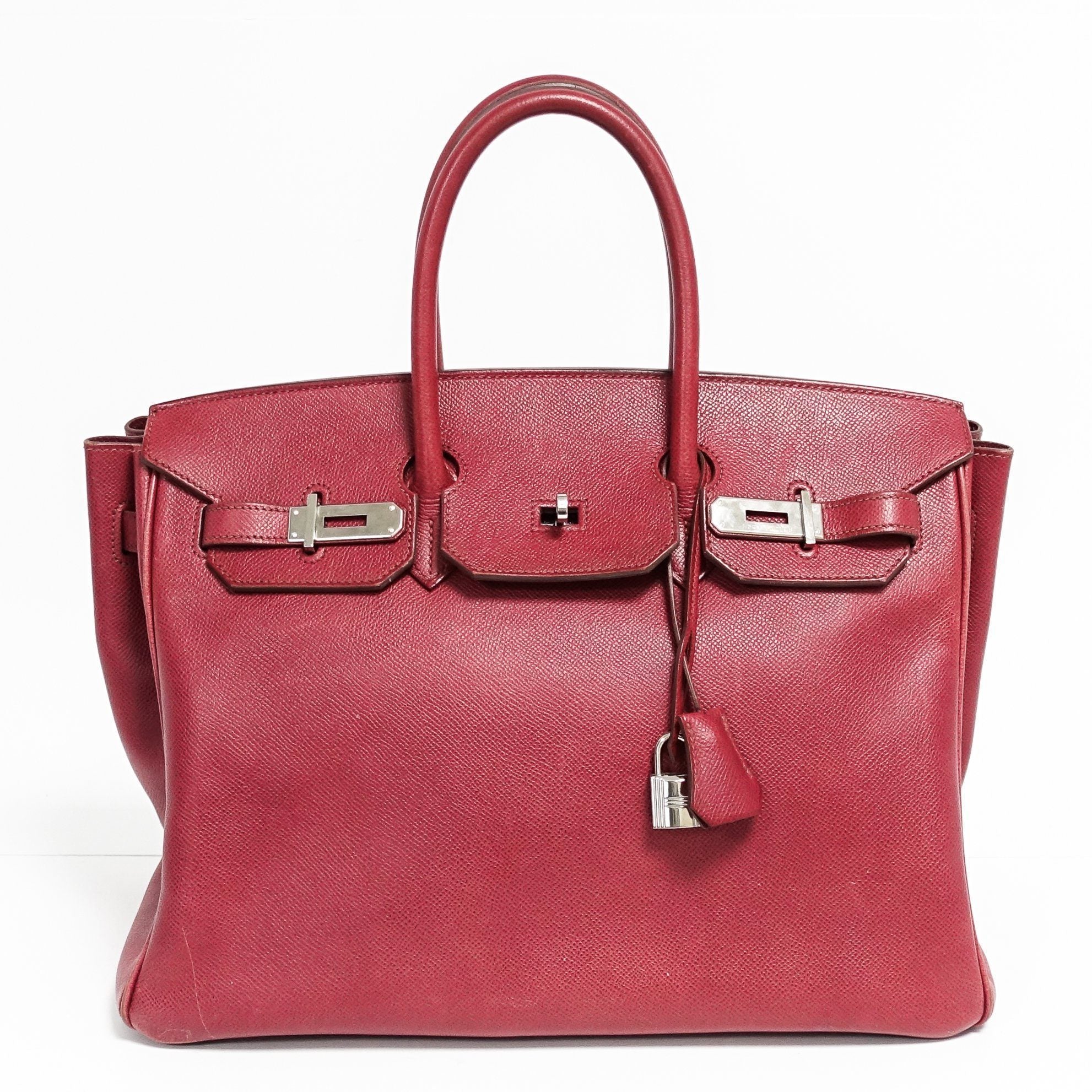 Hermes Rouge Clemence Birkin 35