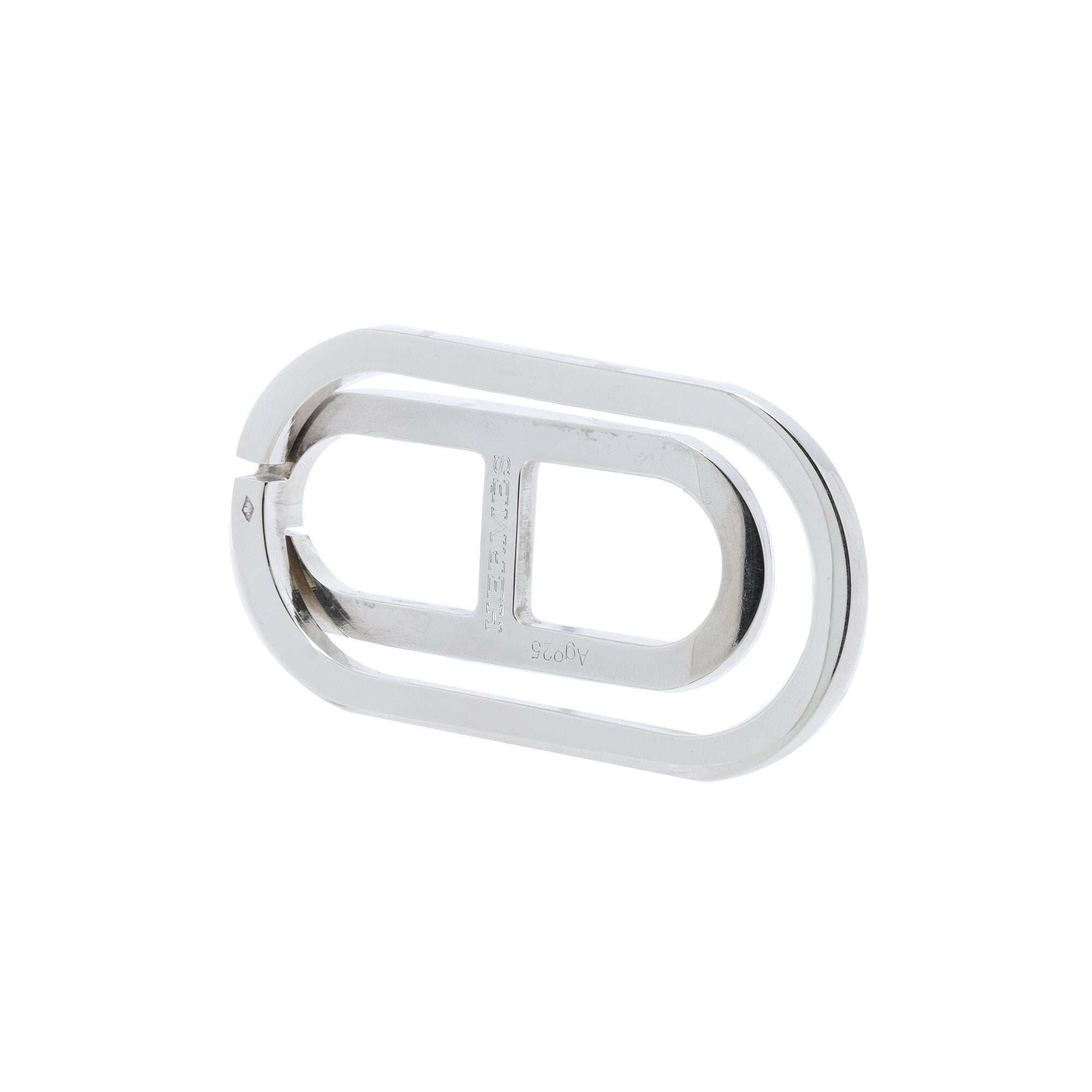 Hermes Sterling Silver Sillage Money Clip