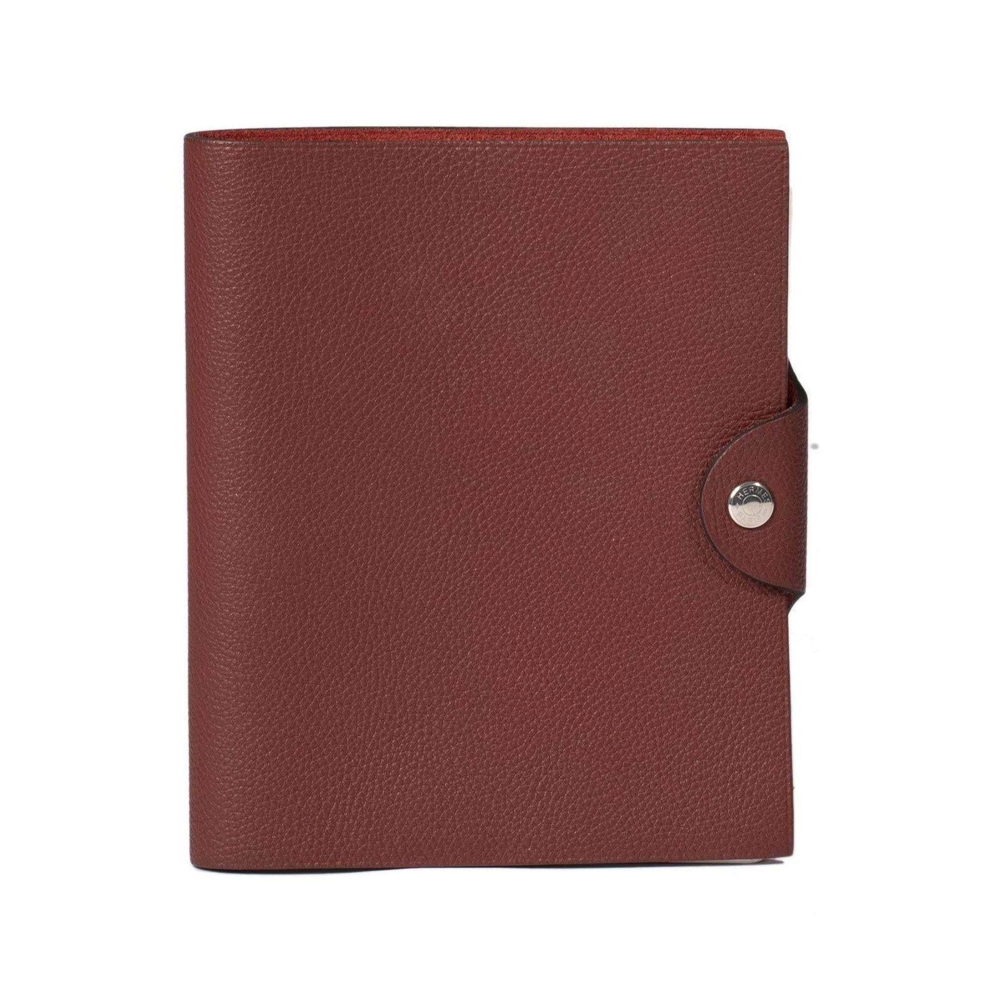 Hermes Ulysse Agenda Cover with Notebook
