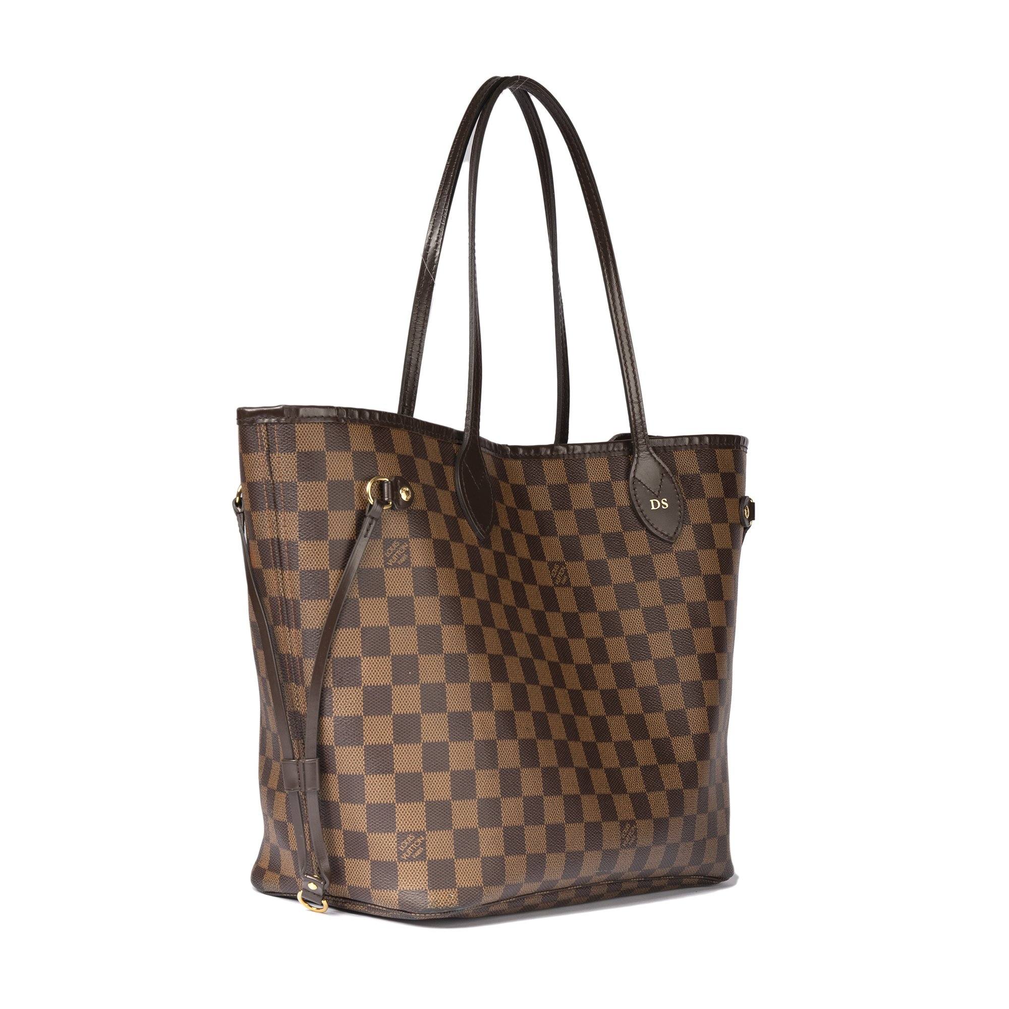 Louis Vuitton 2018 Damier Ebene Neverfull MM