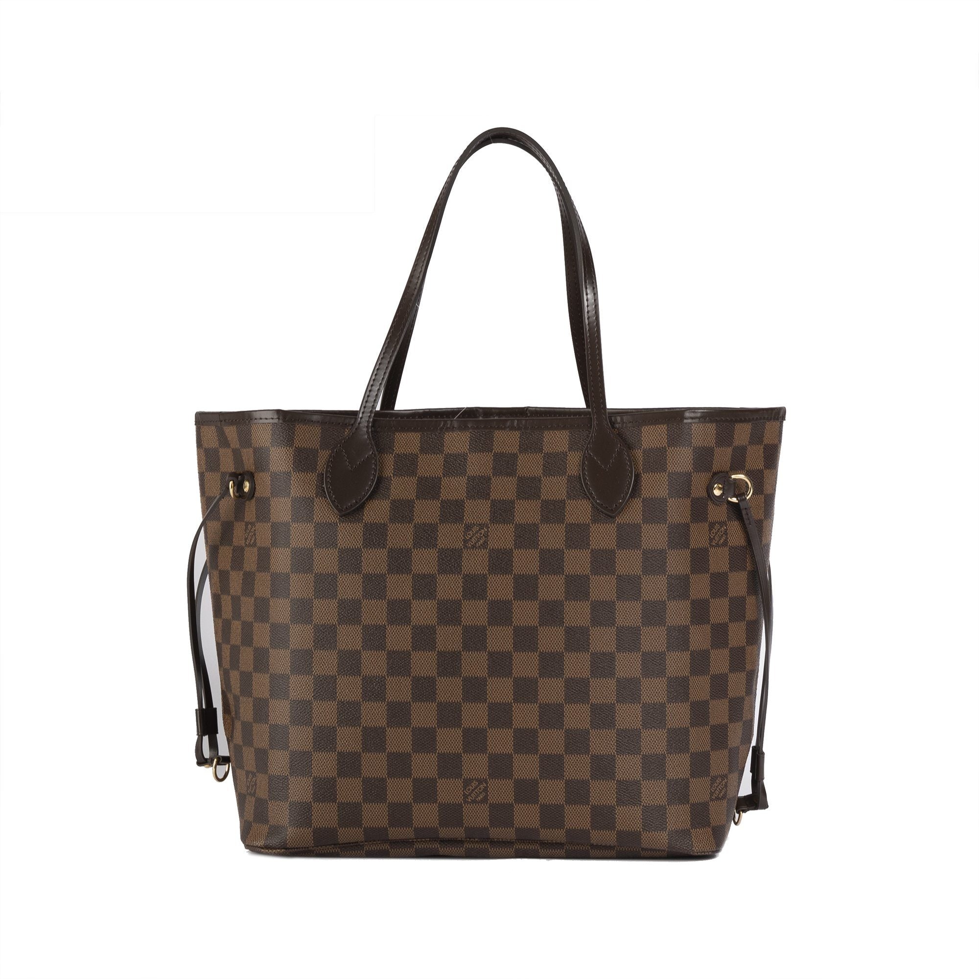 Louis Vuitton 2018 Damier Ebene Neverfull MM w/ Pouch