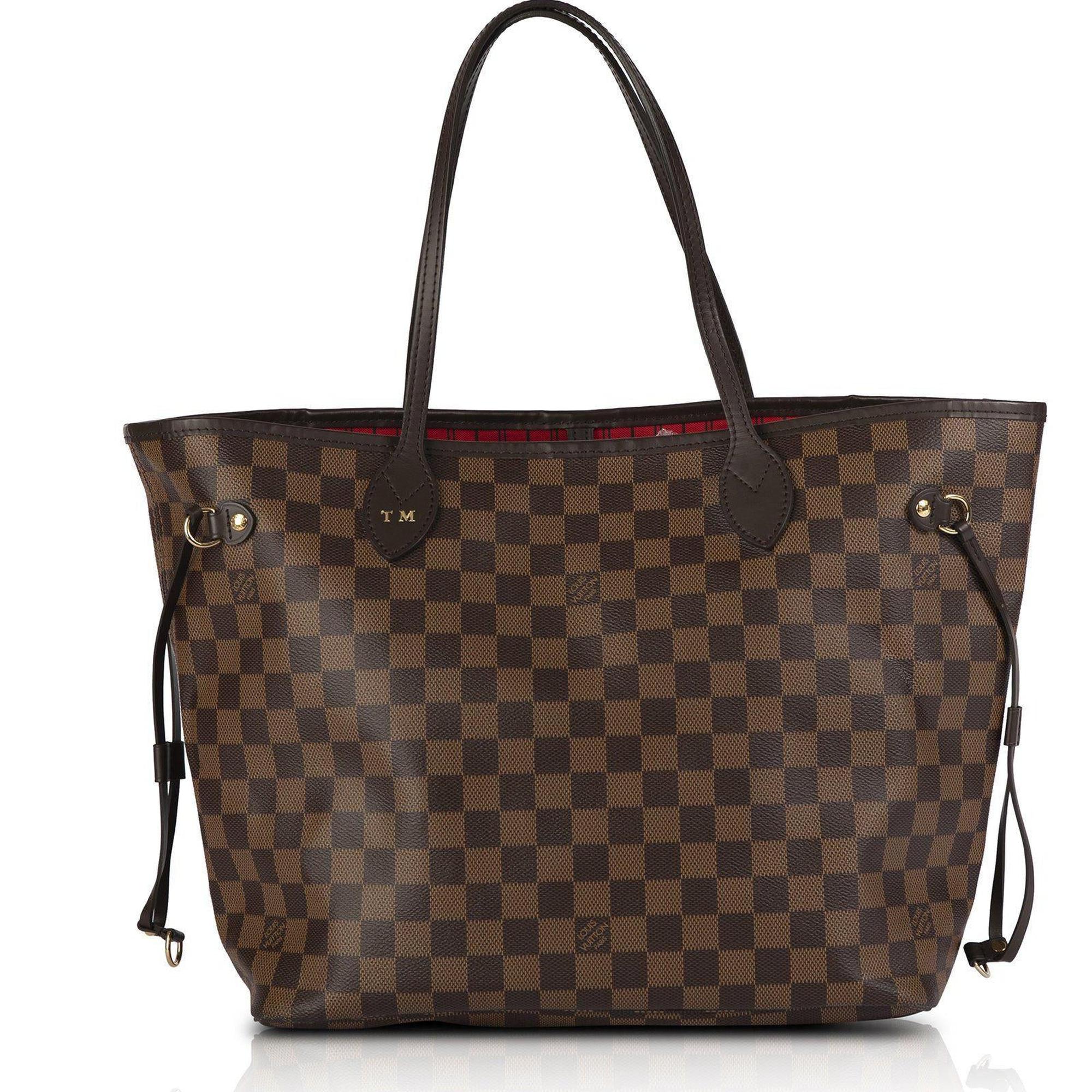 Louis Vuitton 2019 Damier Ebene Neverfull MM