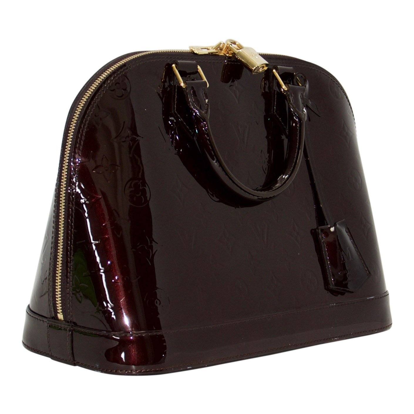 Louis Vuitton Amarante Vernis Alma PM