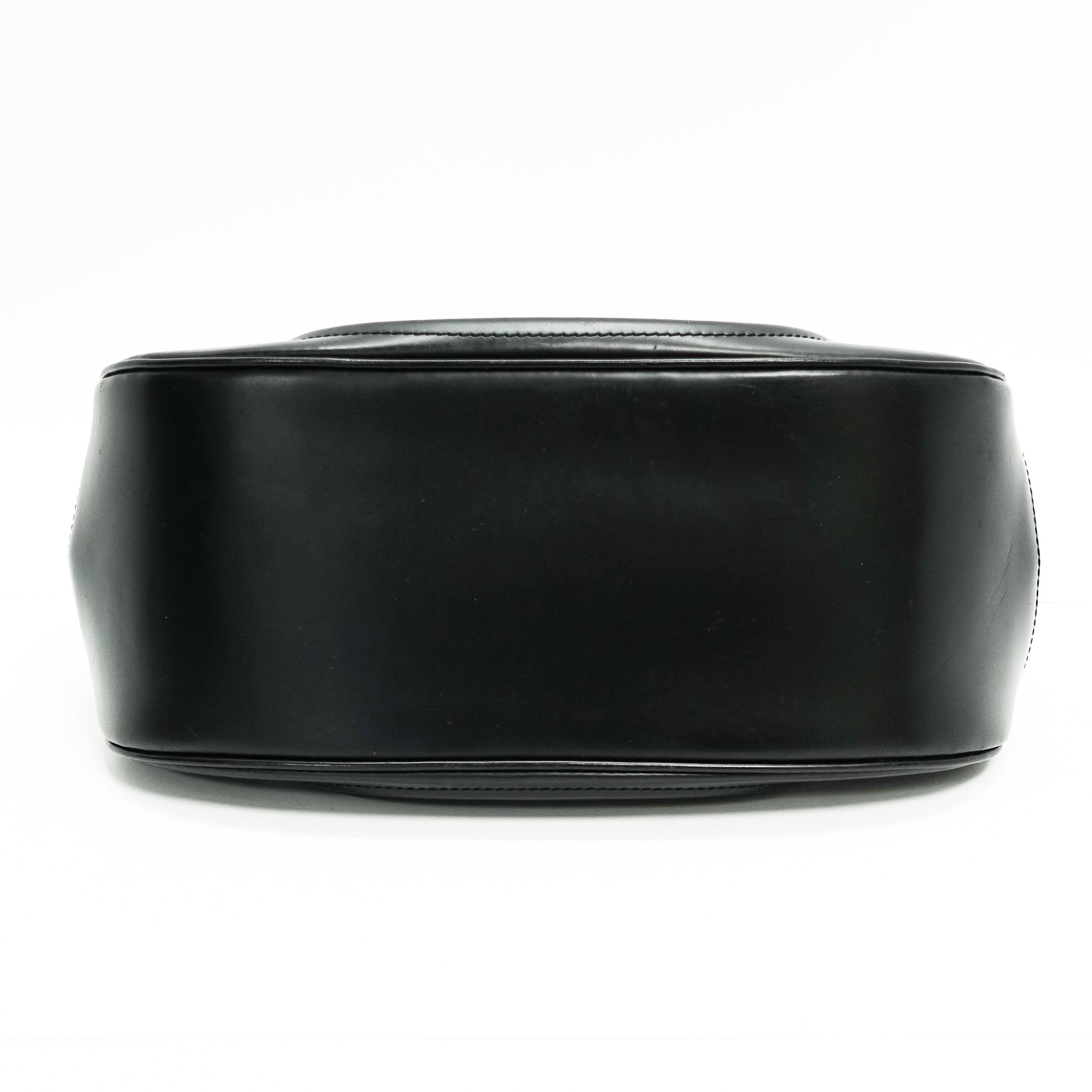 Louis Vuitton Black Epi Leather Sac Montaigne Bag with Strap