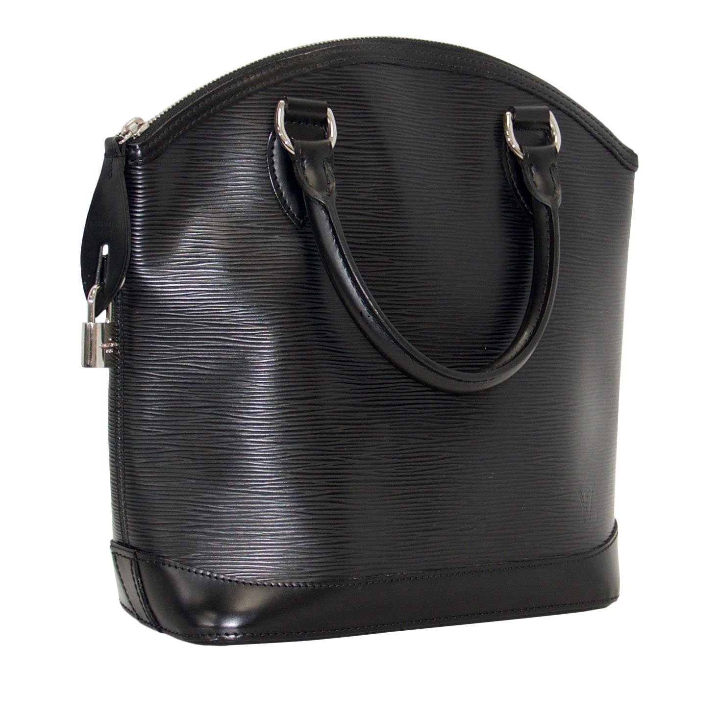 Louis Vuitton Black Epi Lockit Vertical