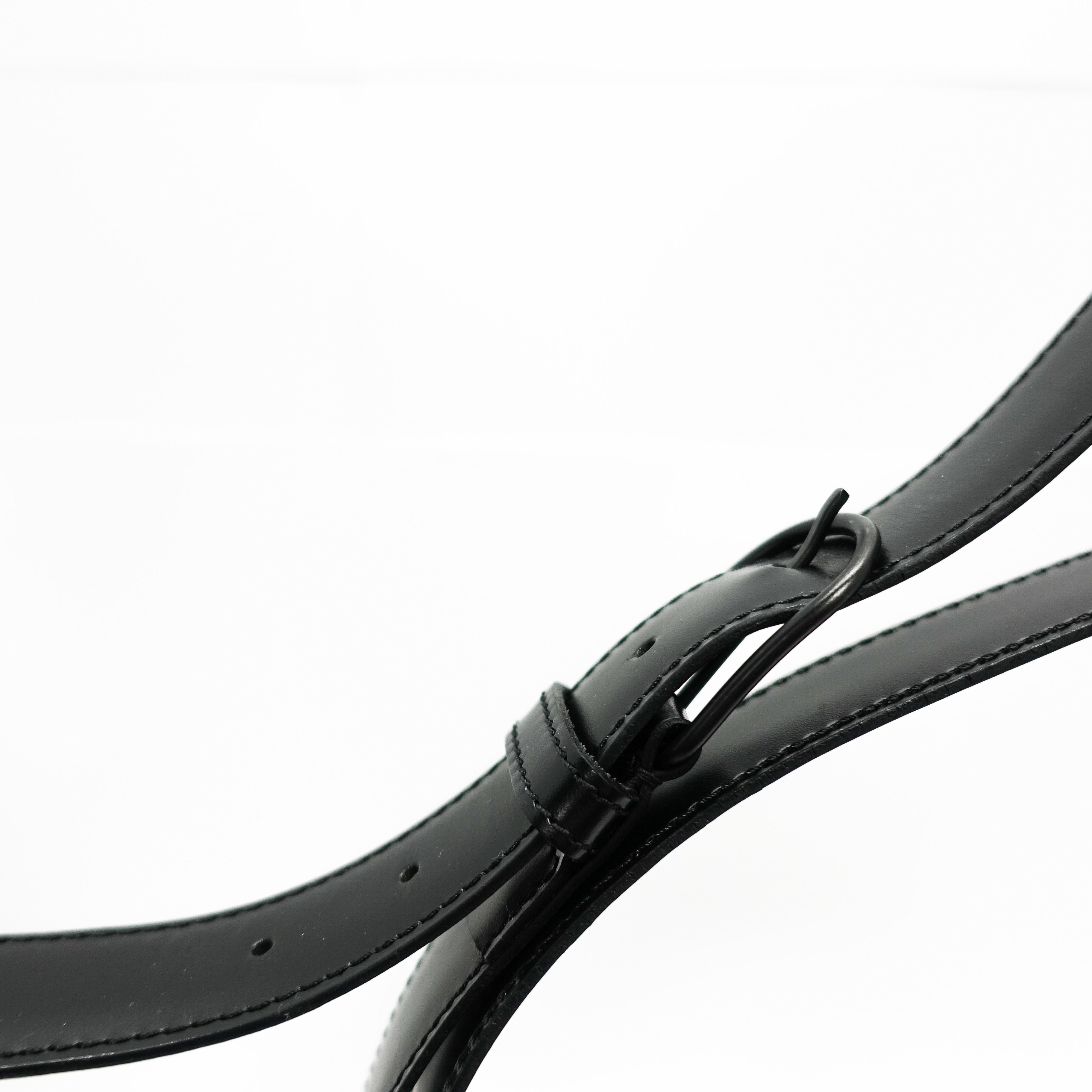 Louis Vuitton Black Epi Sac d'Epaule PM