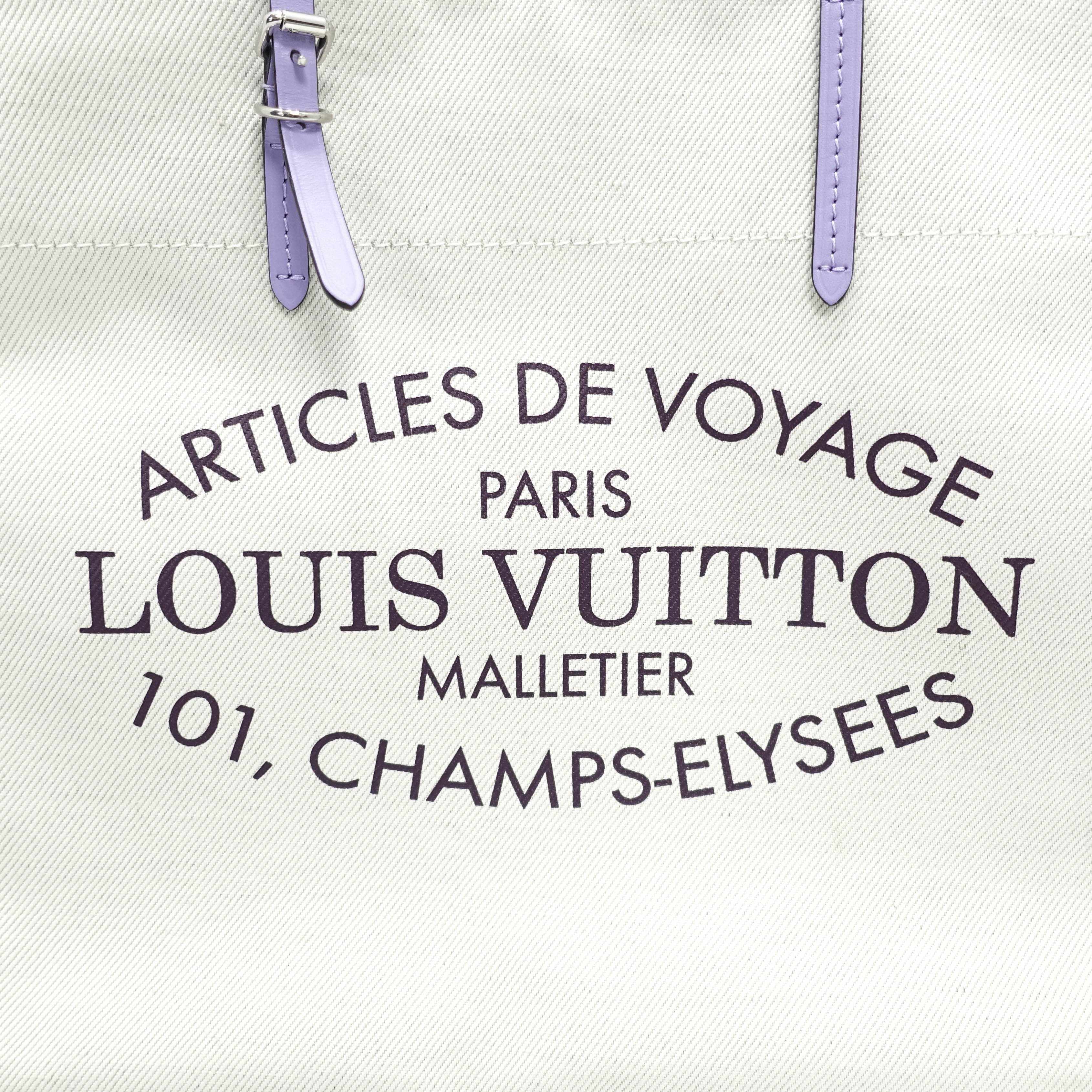 Louis Vuitton Cabas 'Articles de Voyage' Bag MM