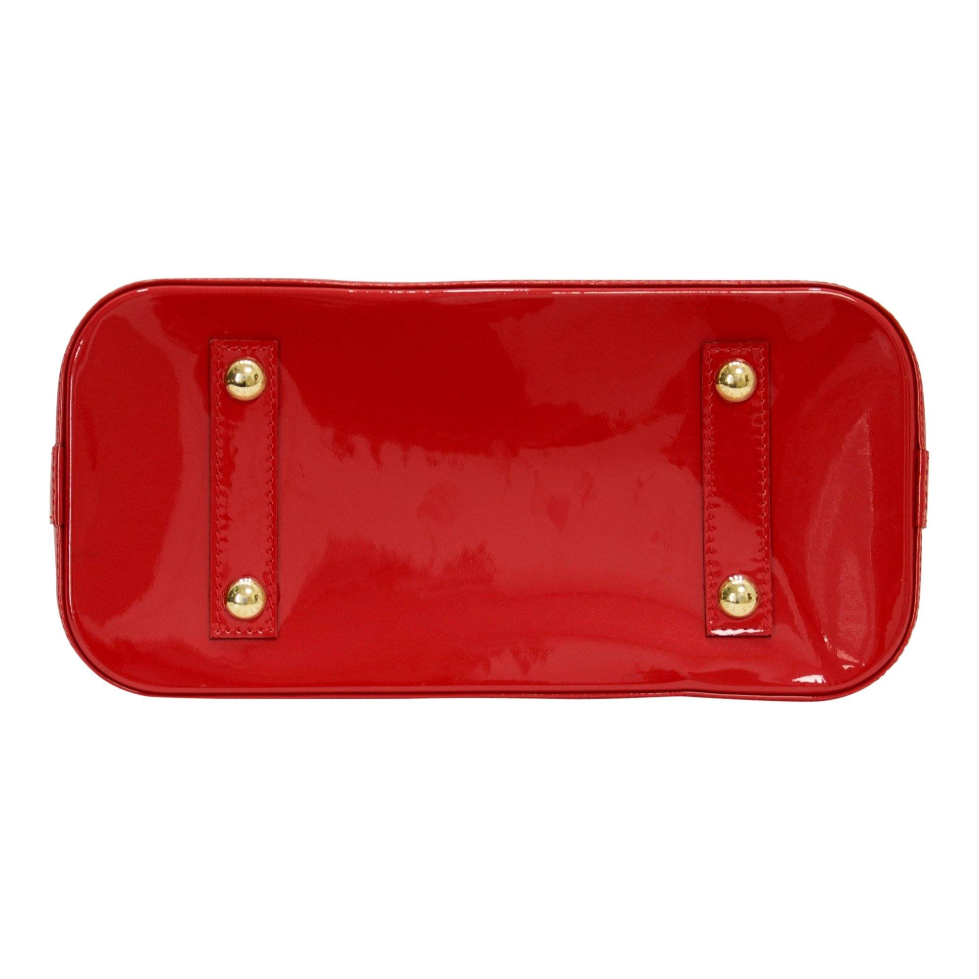 Louis Vuitton Cherry Vernis Alma PM