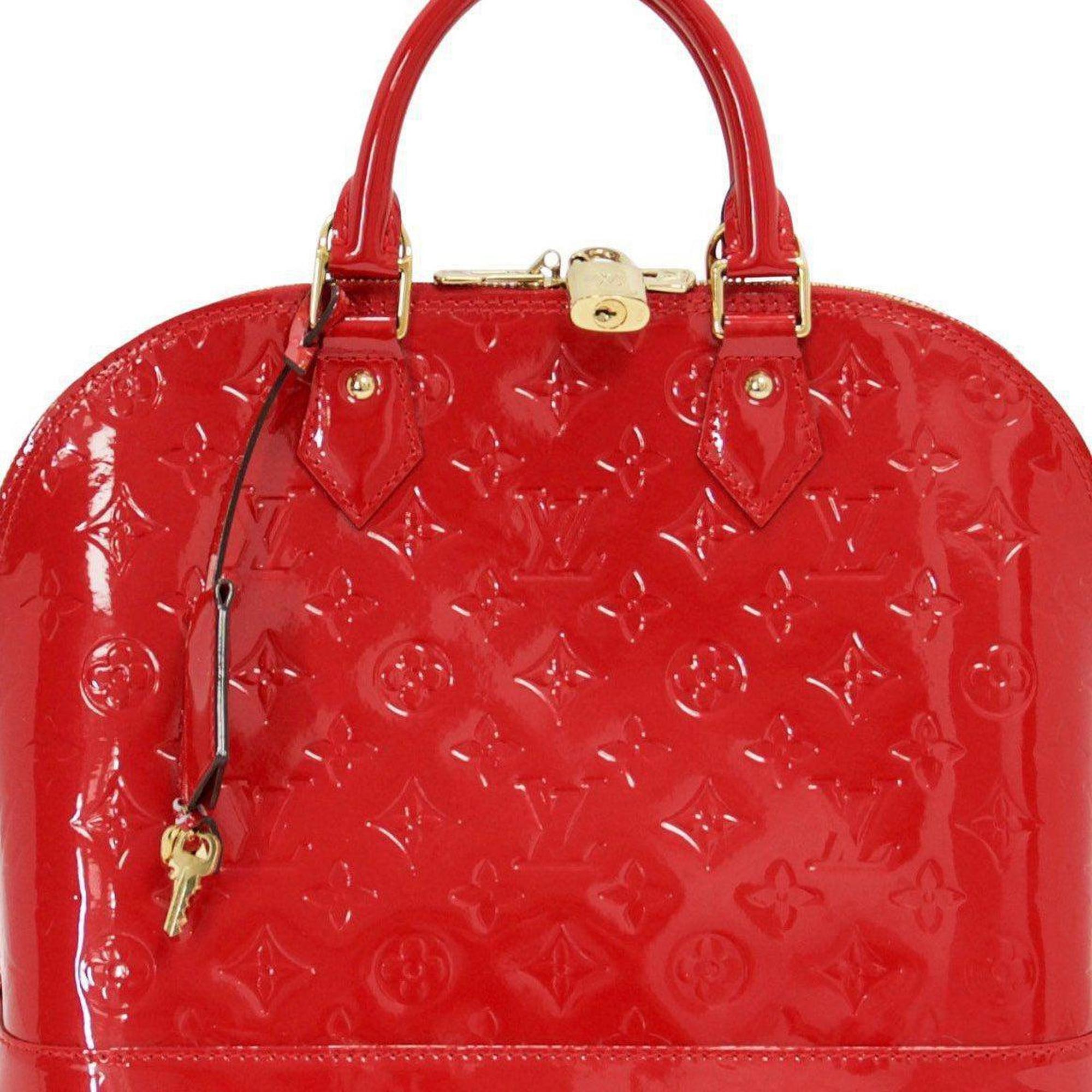 Louis Vuitton Cherry Vernis Alma PM