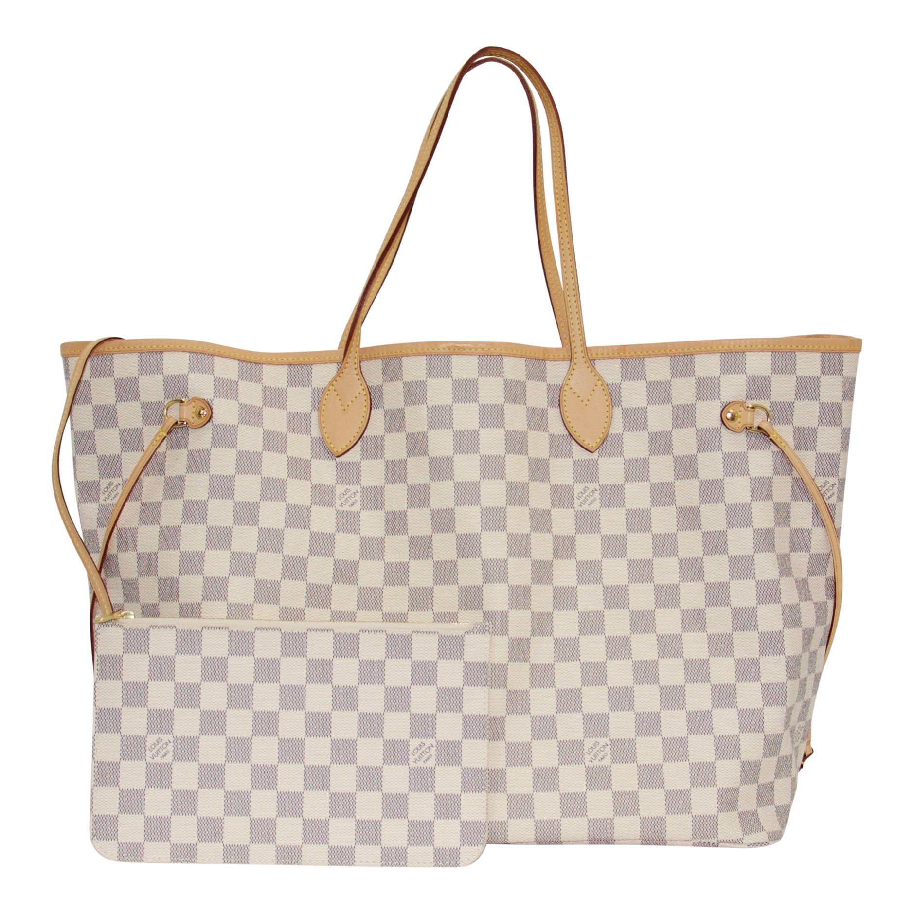 Louis Vuitton Damier Azur Neverfull GM with Pouch
