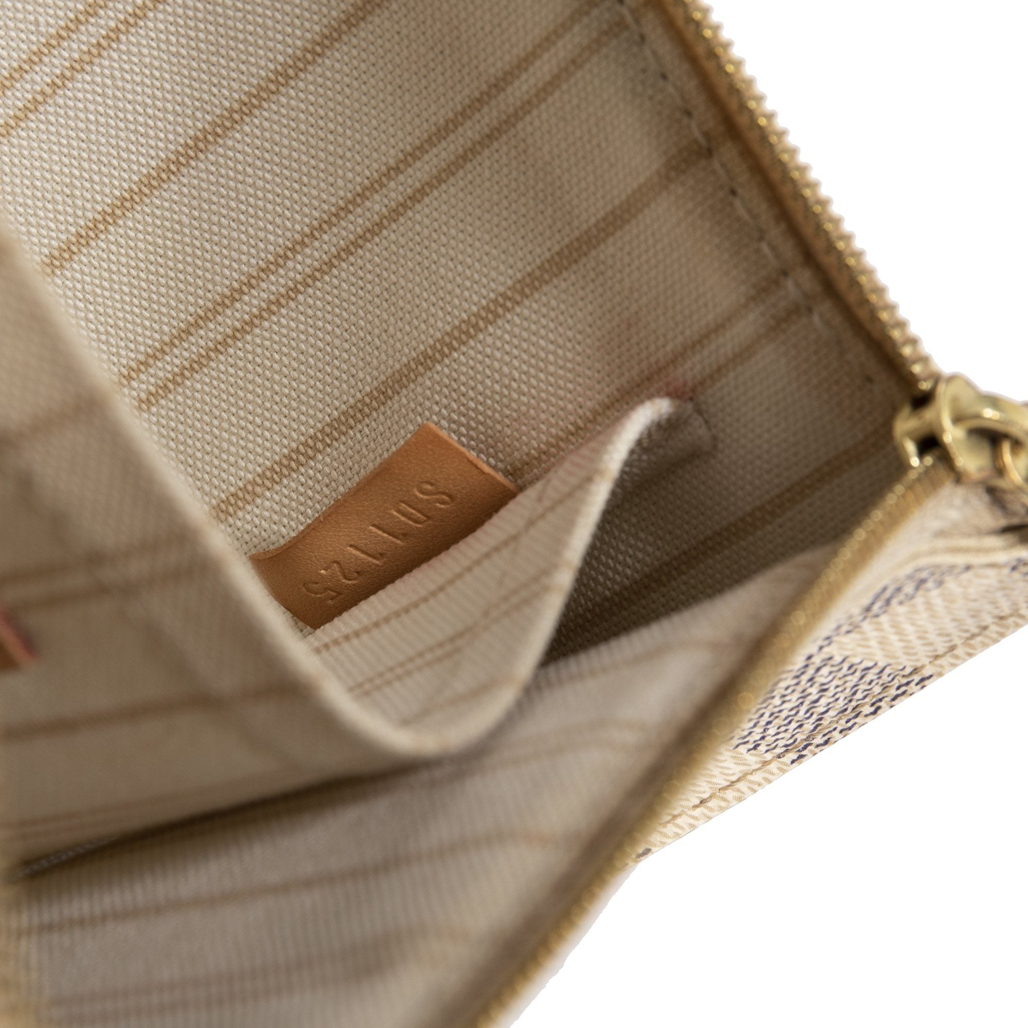 Louis Vuitton Damier Azur Neverfull MM with Pouch