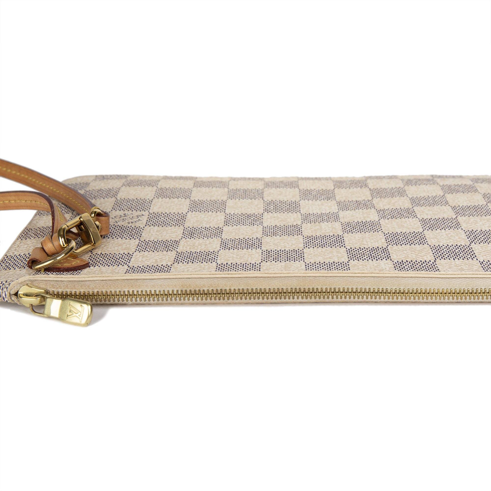 Louis Vuitton Damier Azur Neverfull Pochette