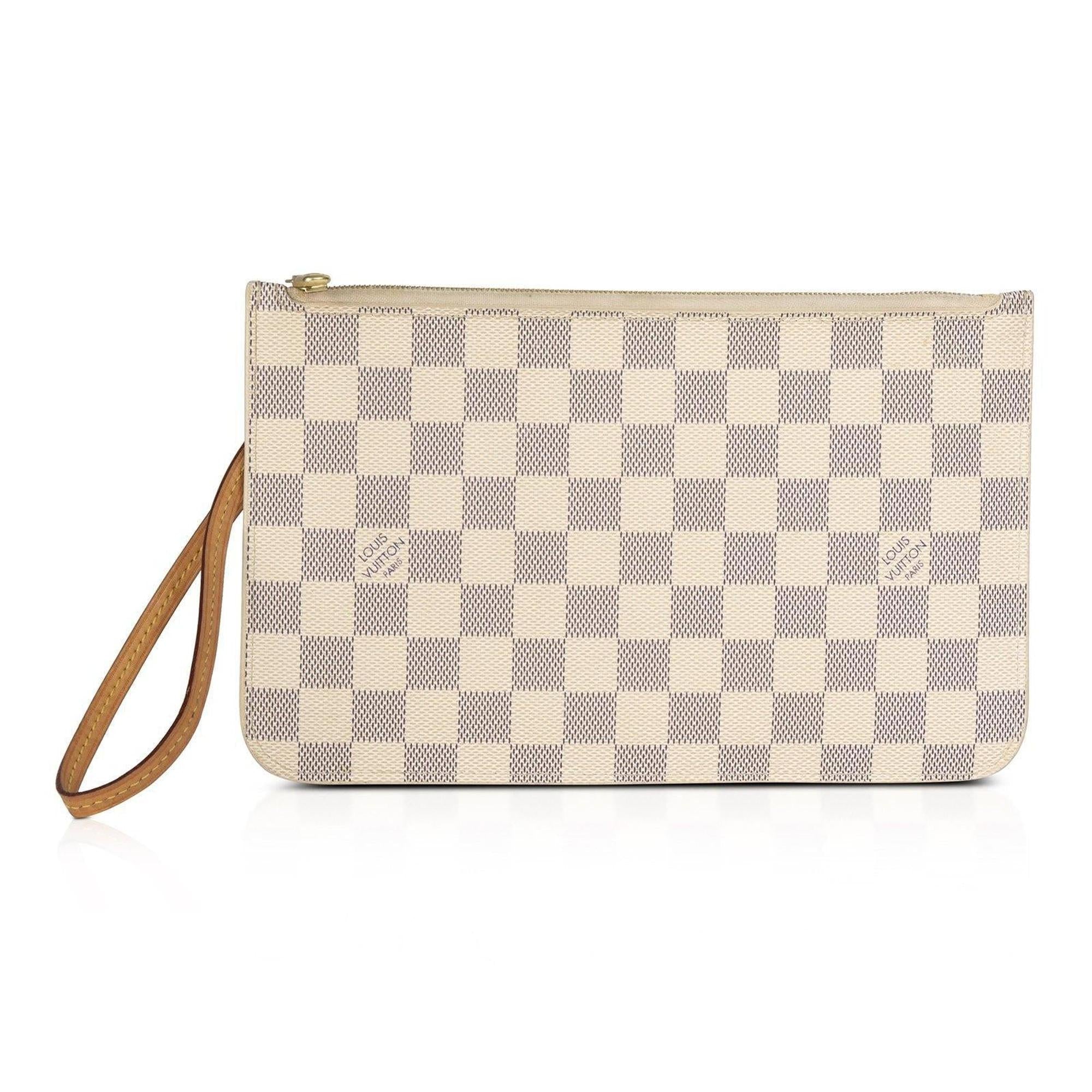 Louis Vuitton Damier Azur Neverfull Pochette