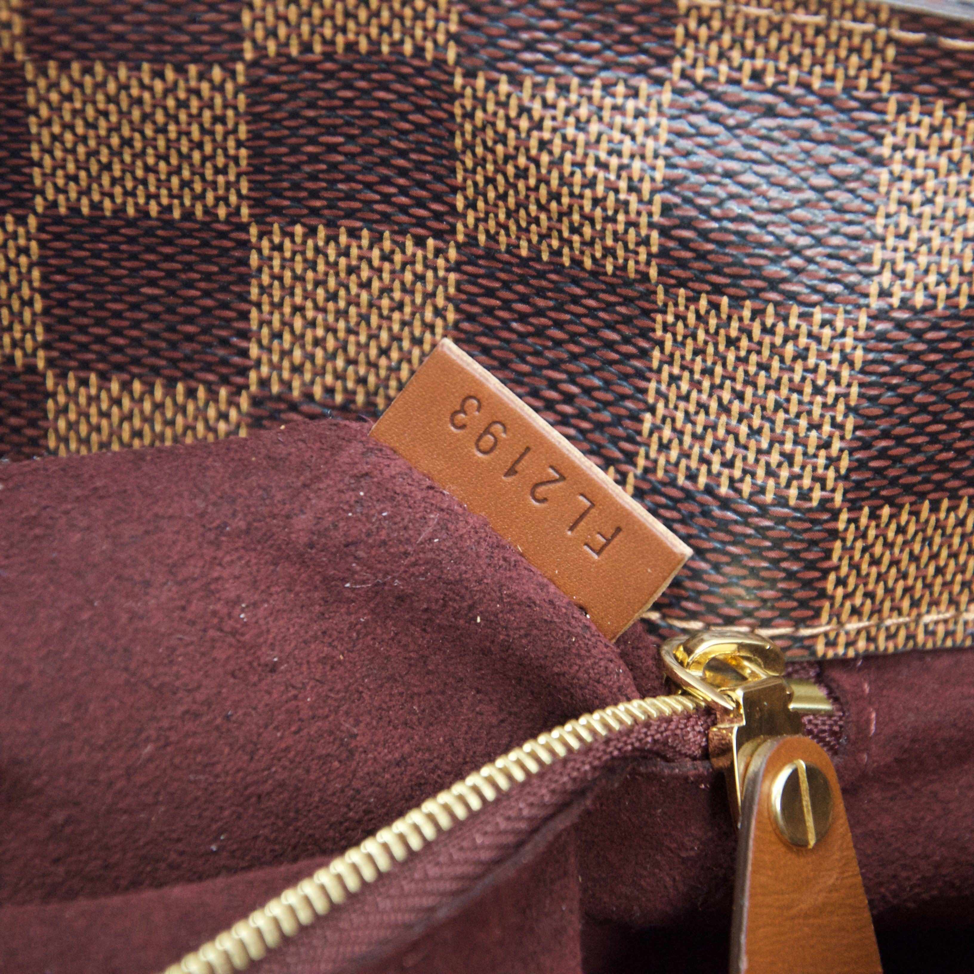 Louis Vuitton Damier Ebene Ascot Bag