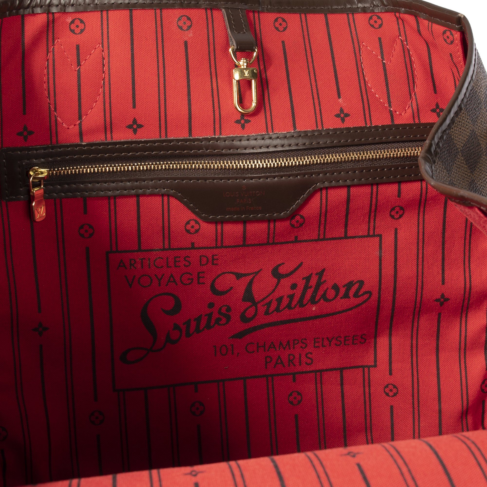 Louis Vuitton Damier Ebene Neverfull GM