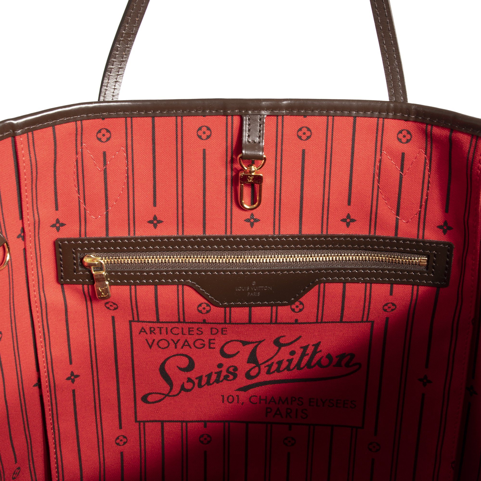 Louis Vuitton Damier Ebene Neverfull MM