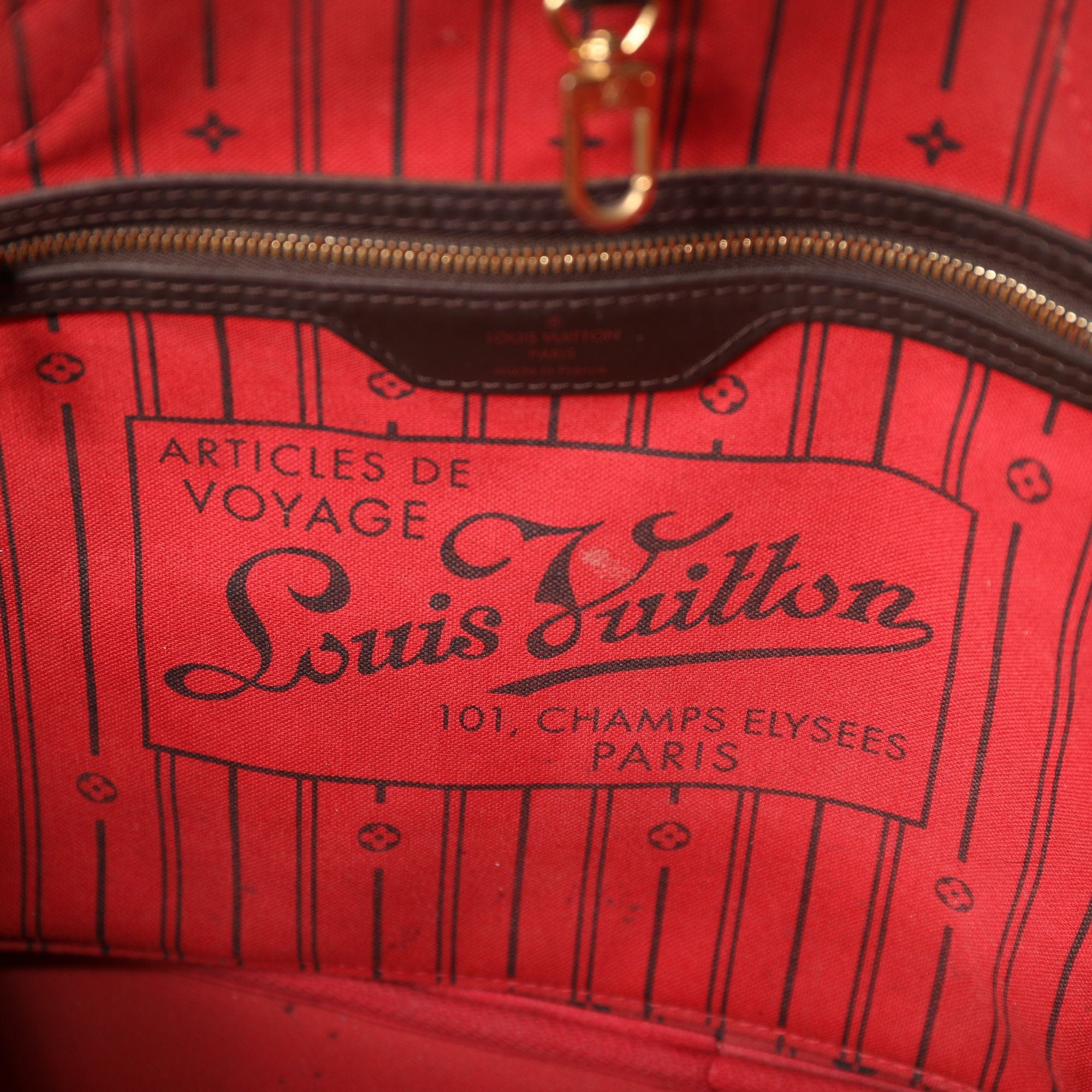 Louis Vuitton Damier Ebene Neverfull MM