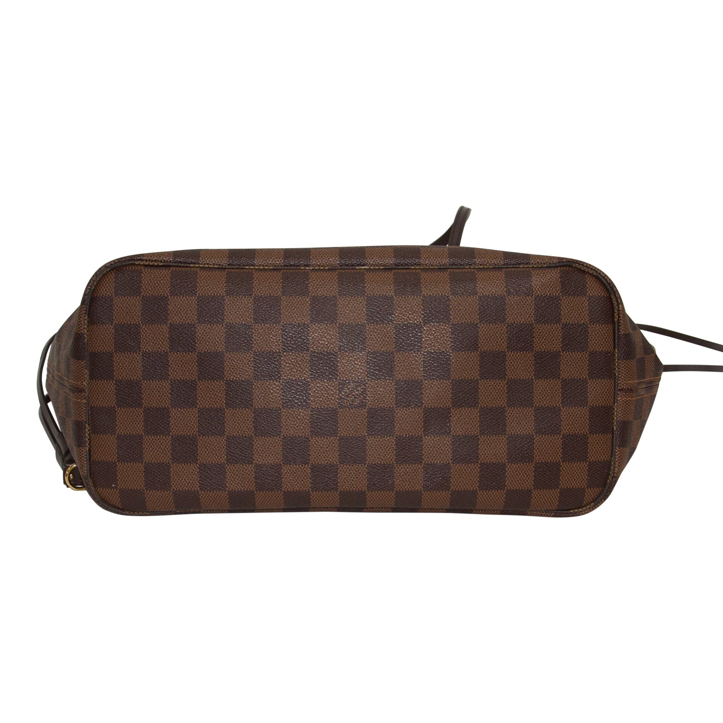Louis Vuitton Damier Ebene Neverfull MM with Pouch