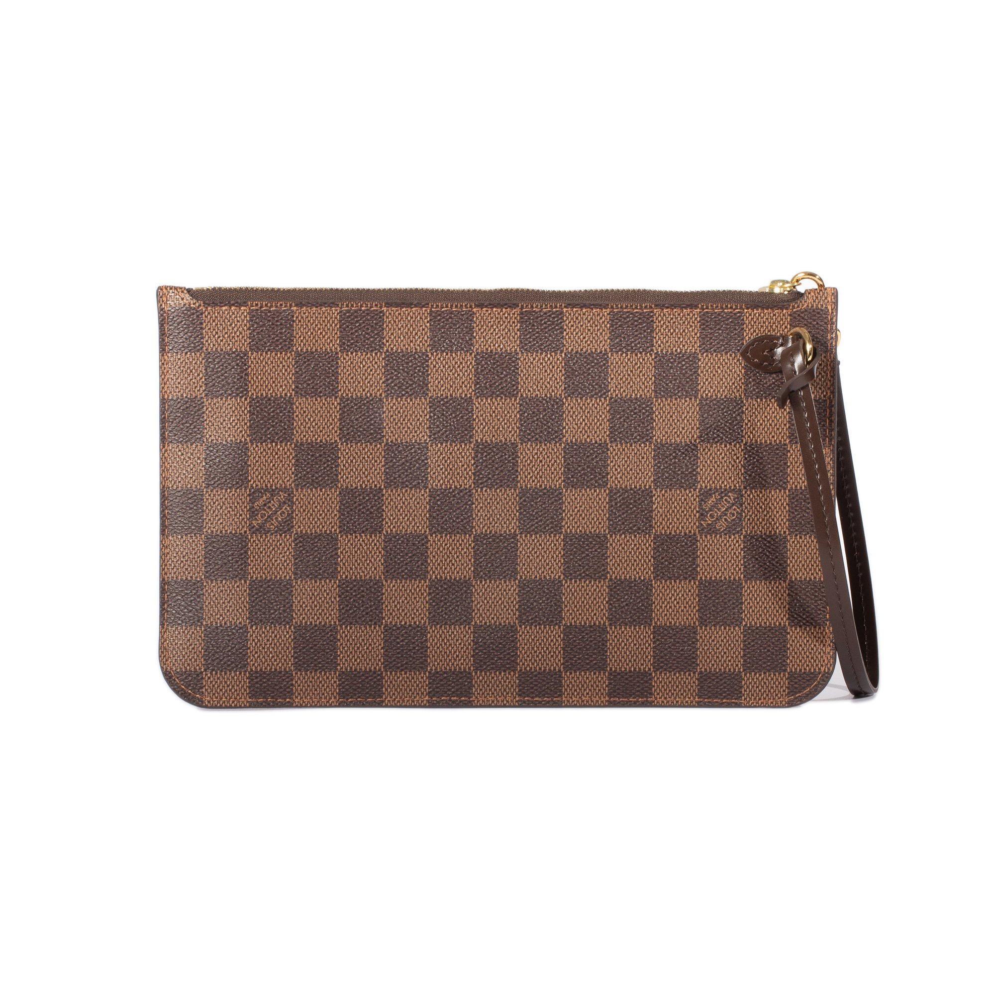 Louis Vuitton Damier Ebene Neverfull Pochette