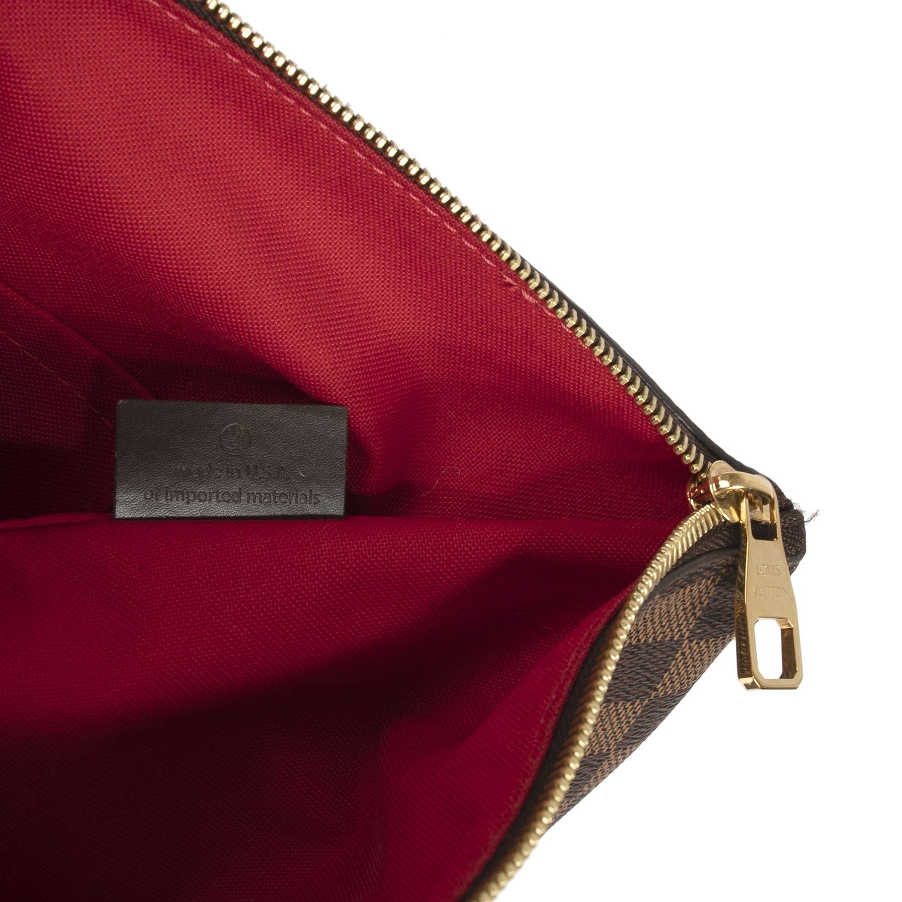 Louis Vuitton Damier Ebene Siena GM w/ Receipt