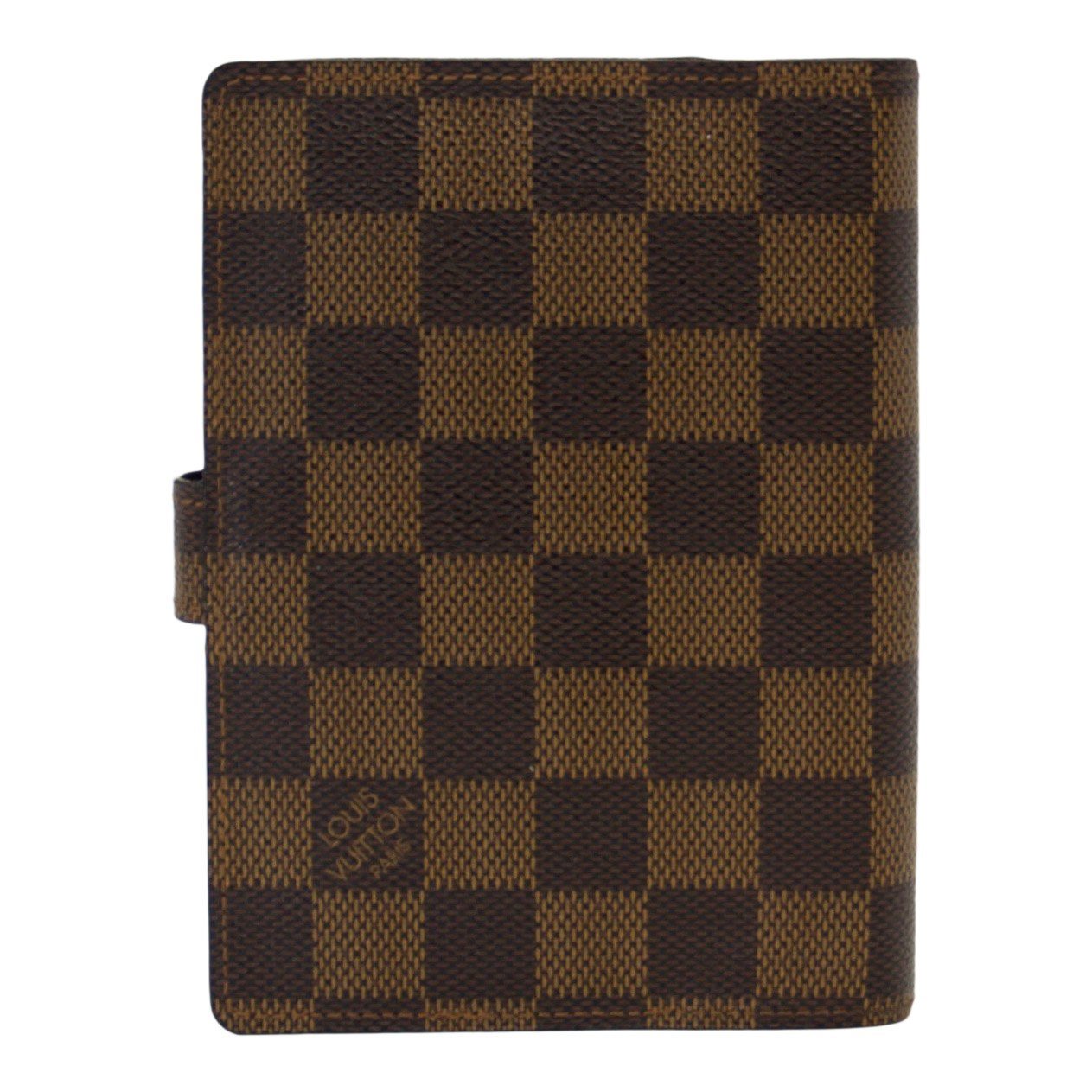 Louis Vuitton Damier Ebene Small Ring Agenda Cover