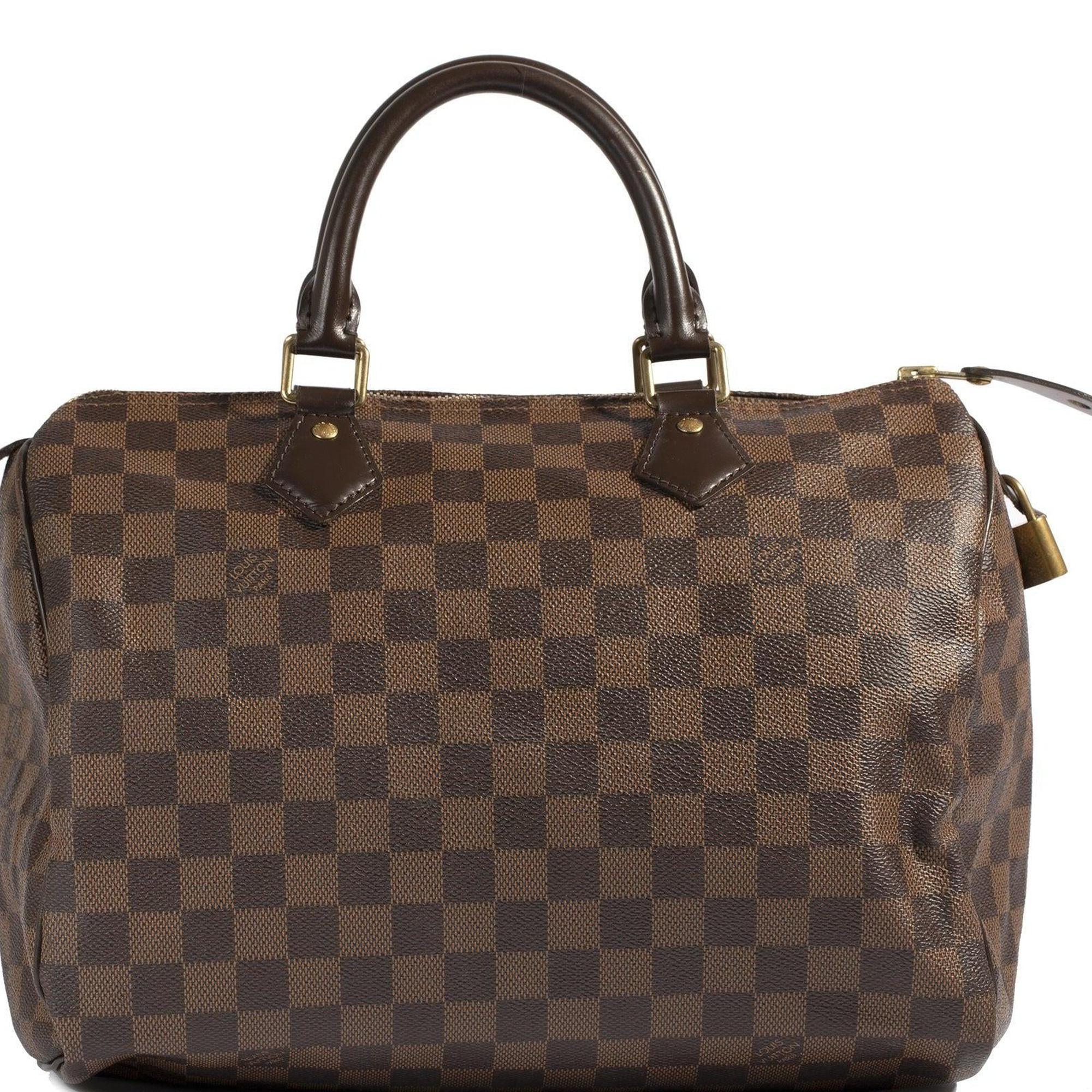 Louis Vuitton Damier Ebene Speedy 30 w/ Receipt & Box