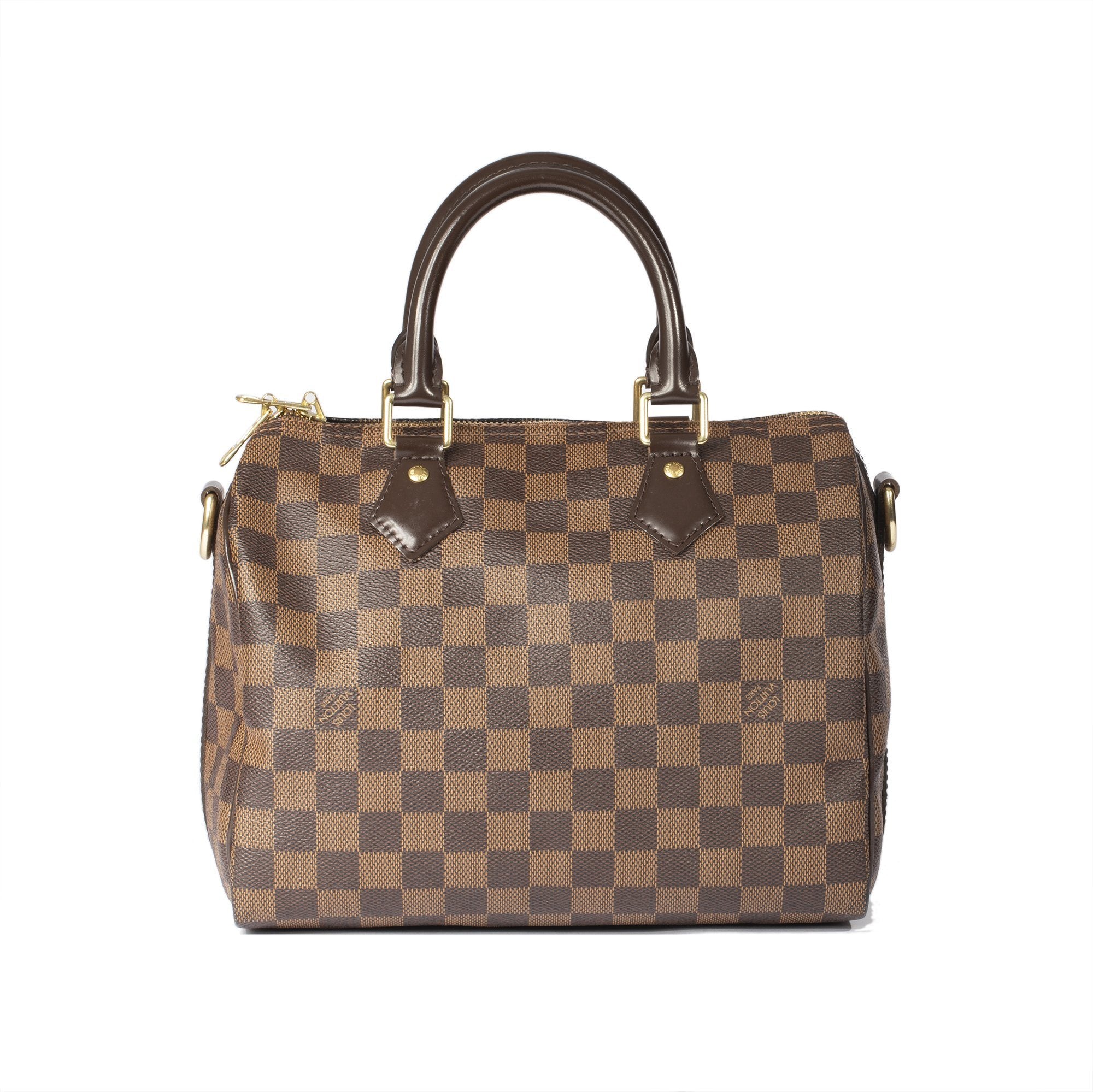 Louis Vuitton Damier Ebene Speedy Bandouliere 25