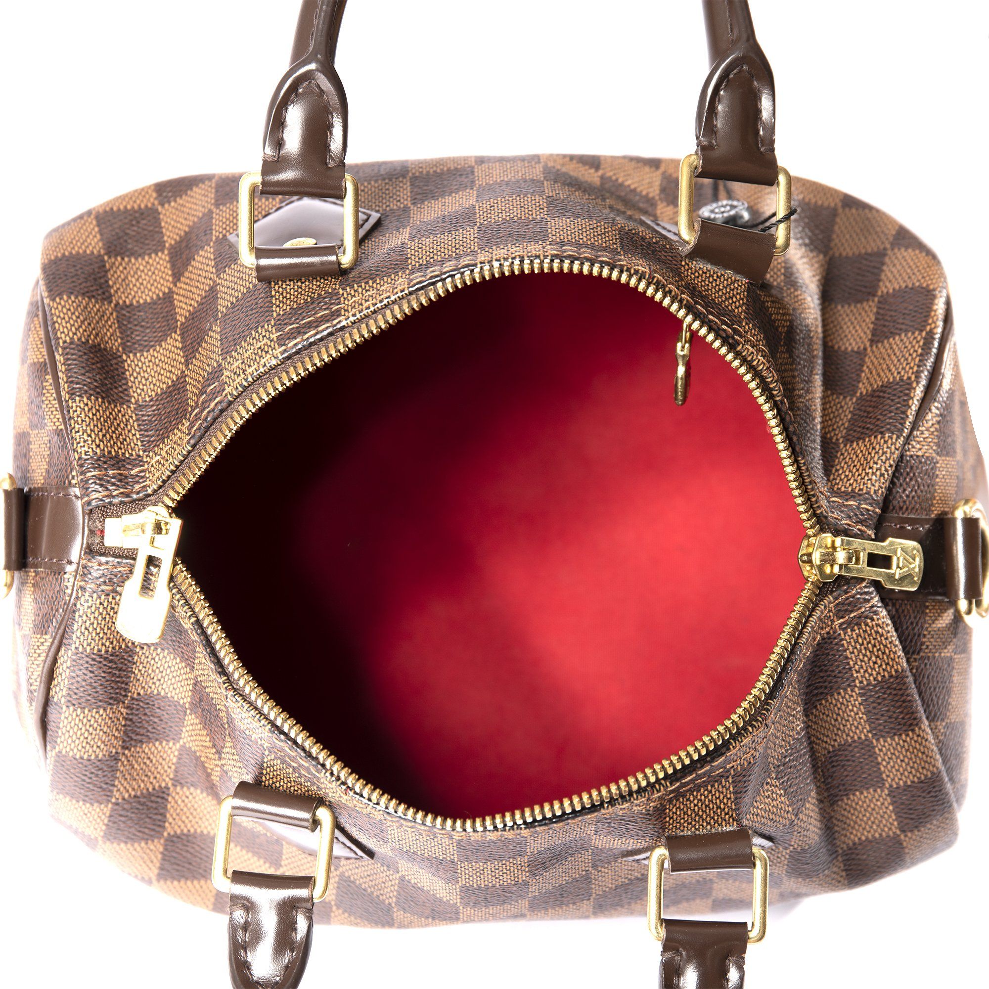 Louis Vuitton Damier Ebene Speedy Bandouliere 25