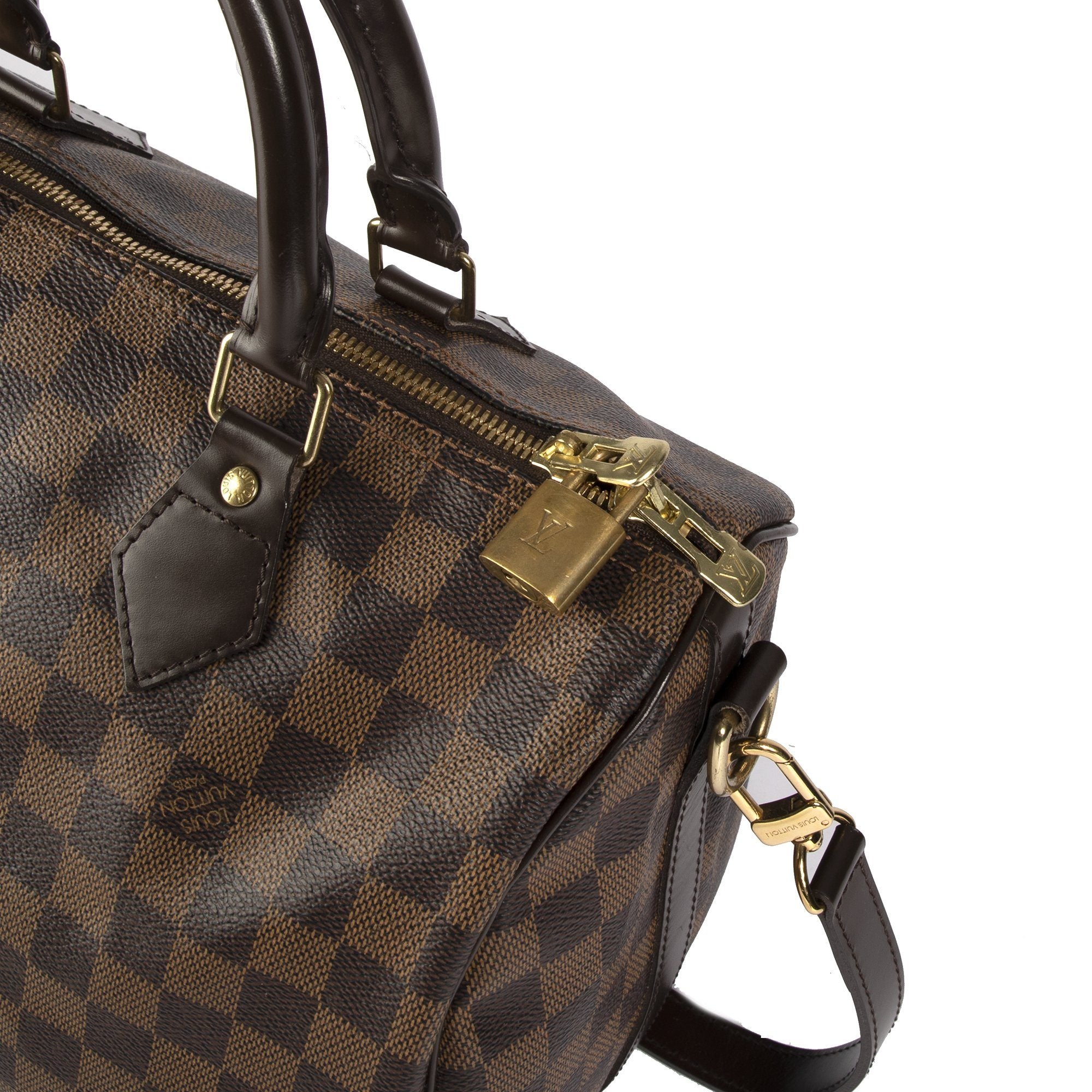 Louis Vuitton Damier Ebene Speedy Bandouliere 30