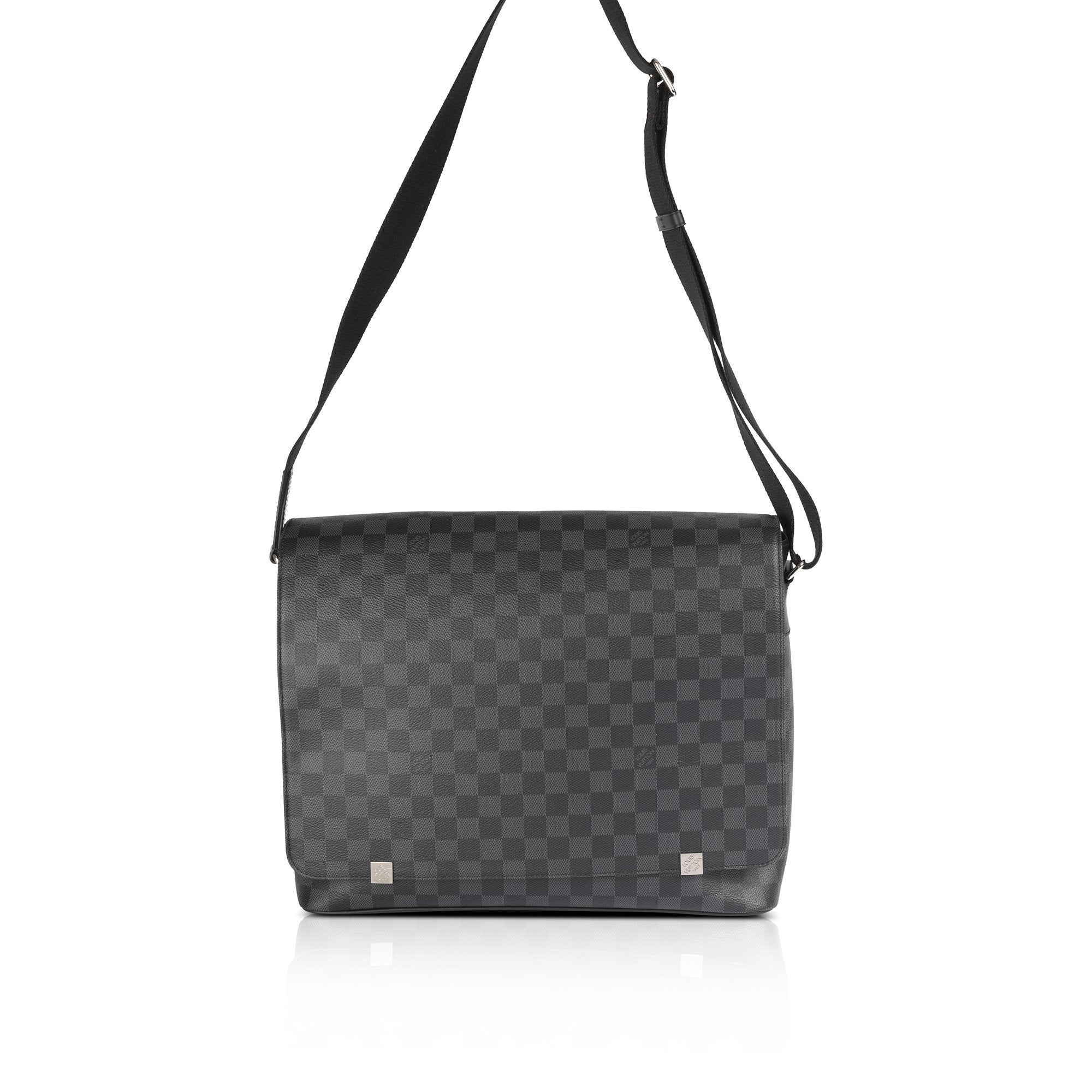 Louis Vuitton Damier Graphite District GM w/ Receipt