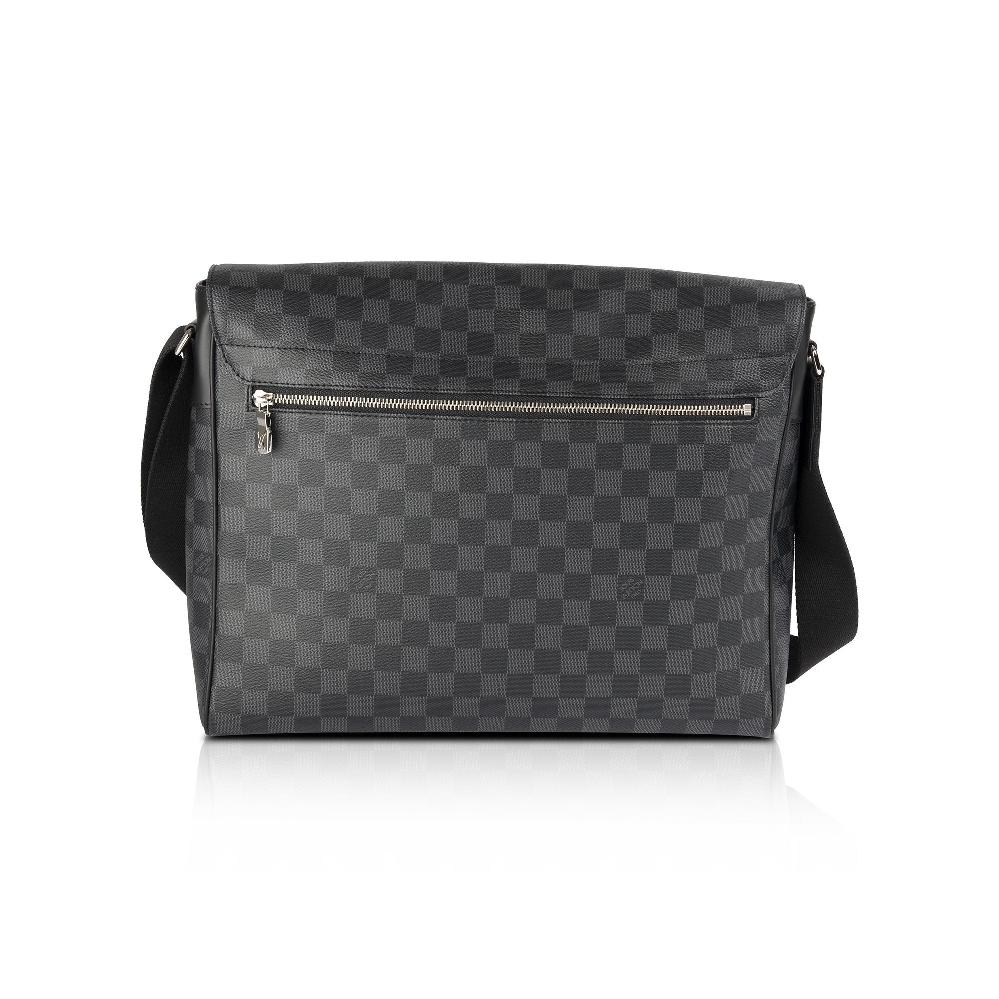 Louis Vuitton Damier Graphite District GM w/ Receipt