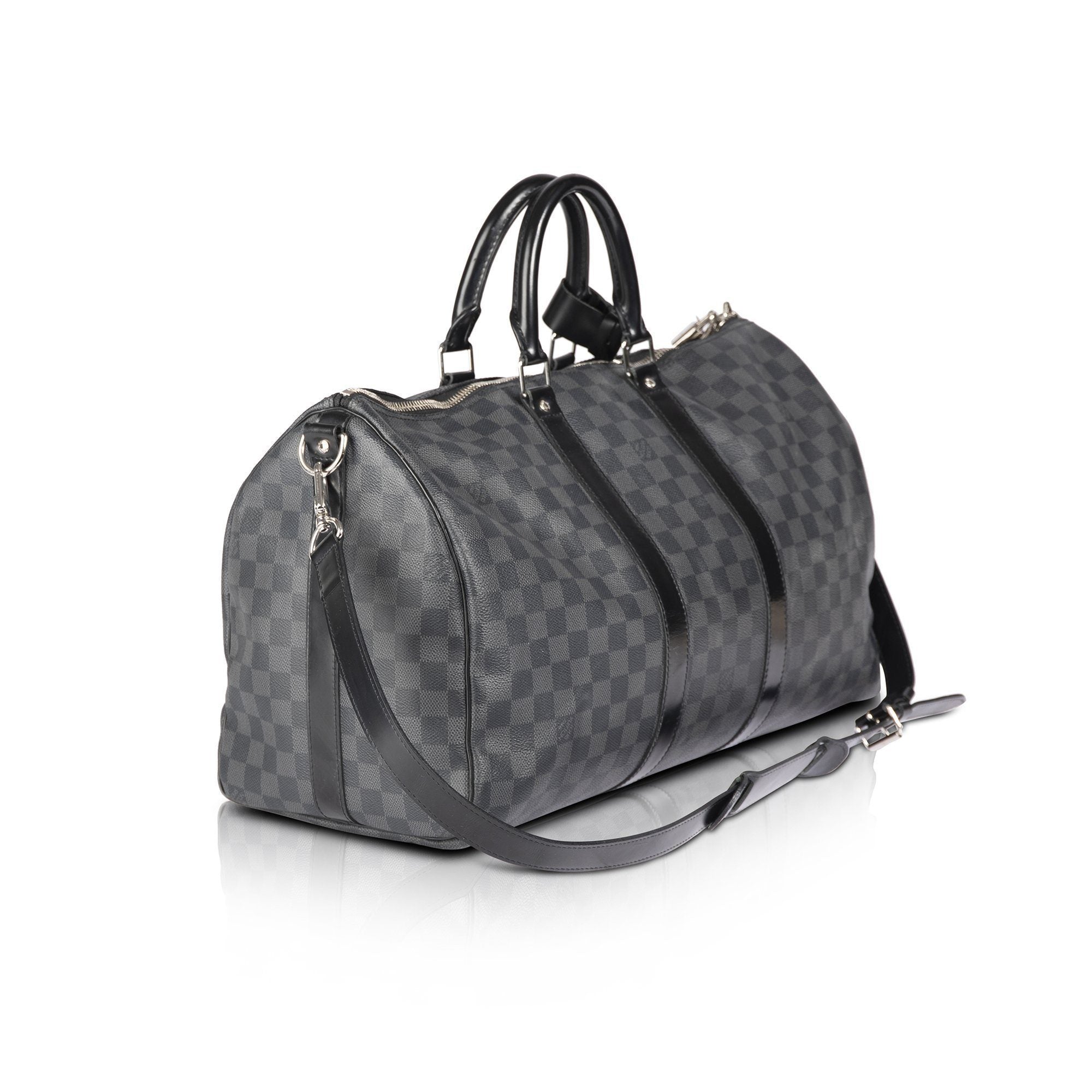 Louis Vuitton Damier Graphite Keepall Bandouliere 45 w/Receipt
