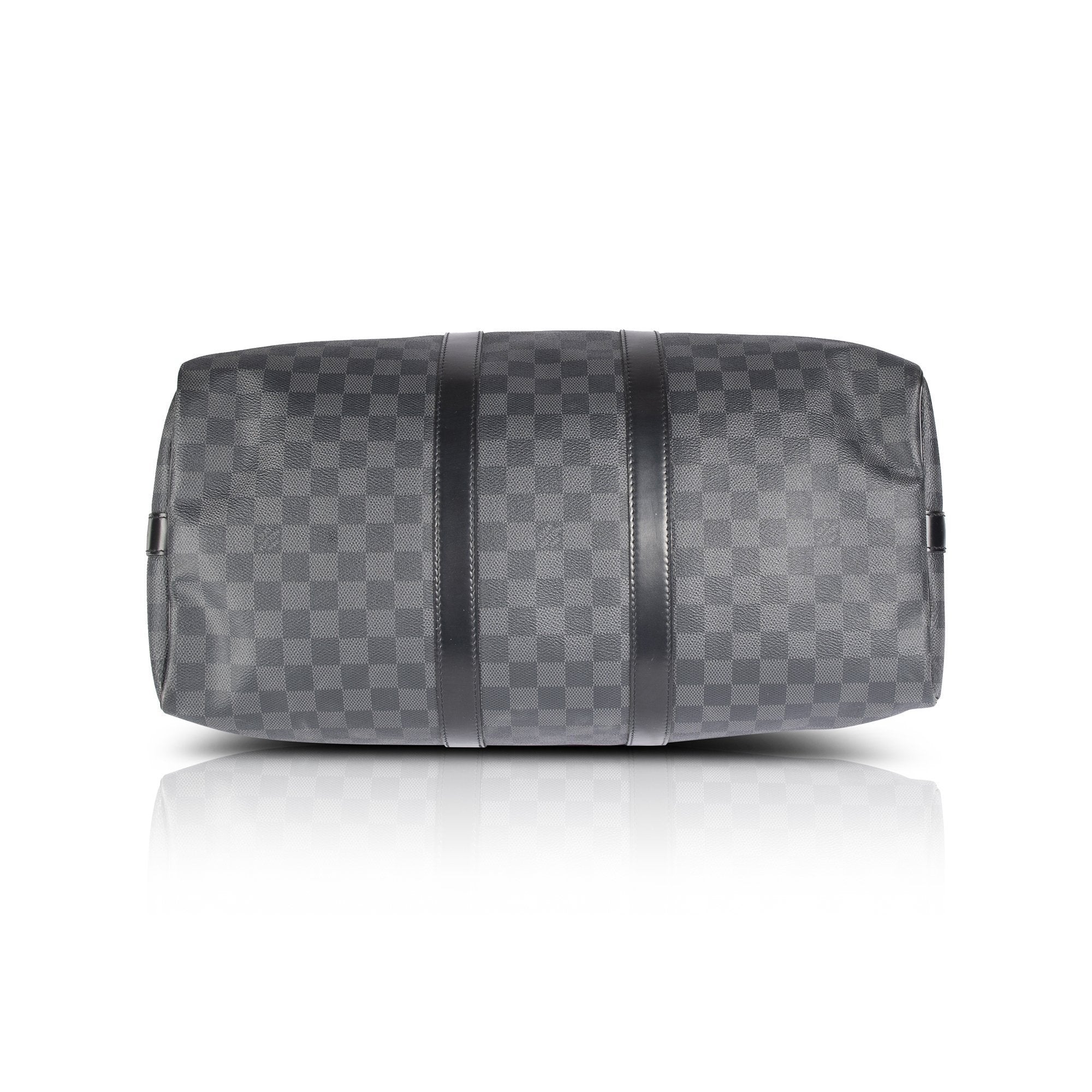 Louis Vuitton Damier Graphite Keepall Bandouliere 45 w/Receipt