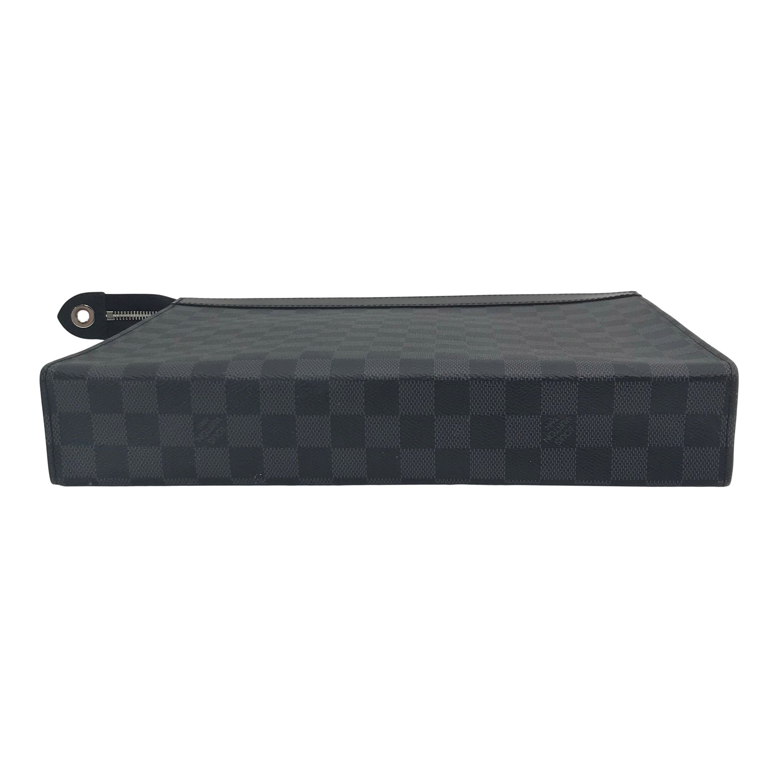 Louis Vuitton Damier Graphite Pochette Voyage GM