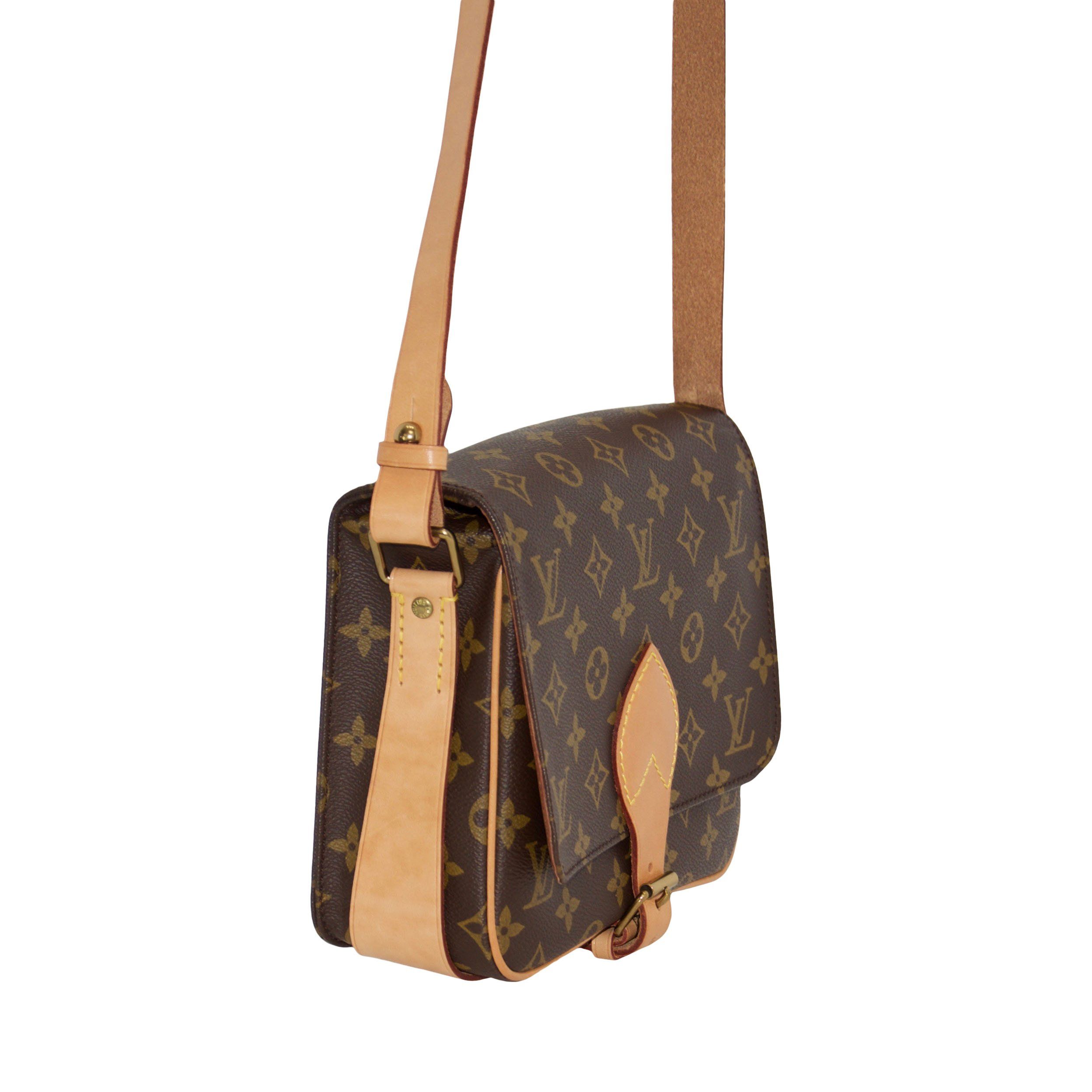 Louis Vuitton Monogram Cartouchiere MM