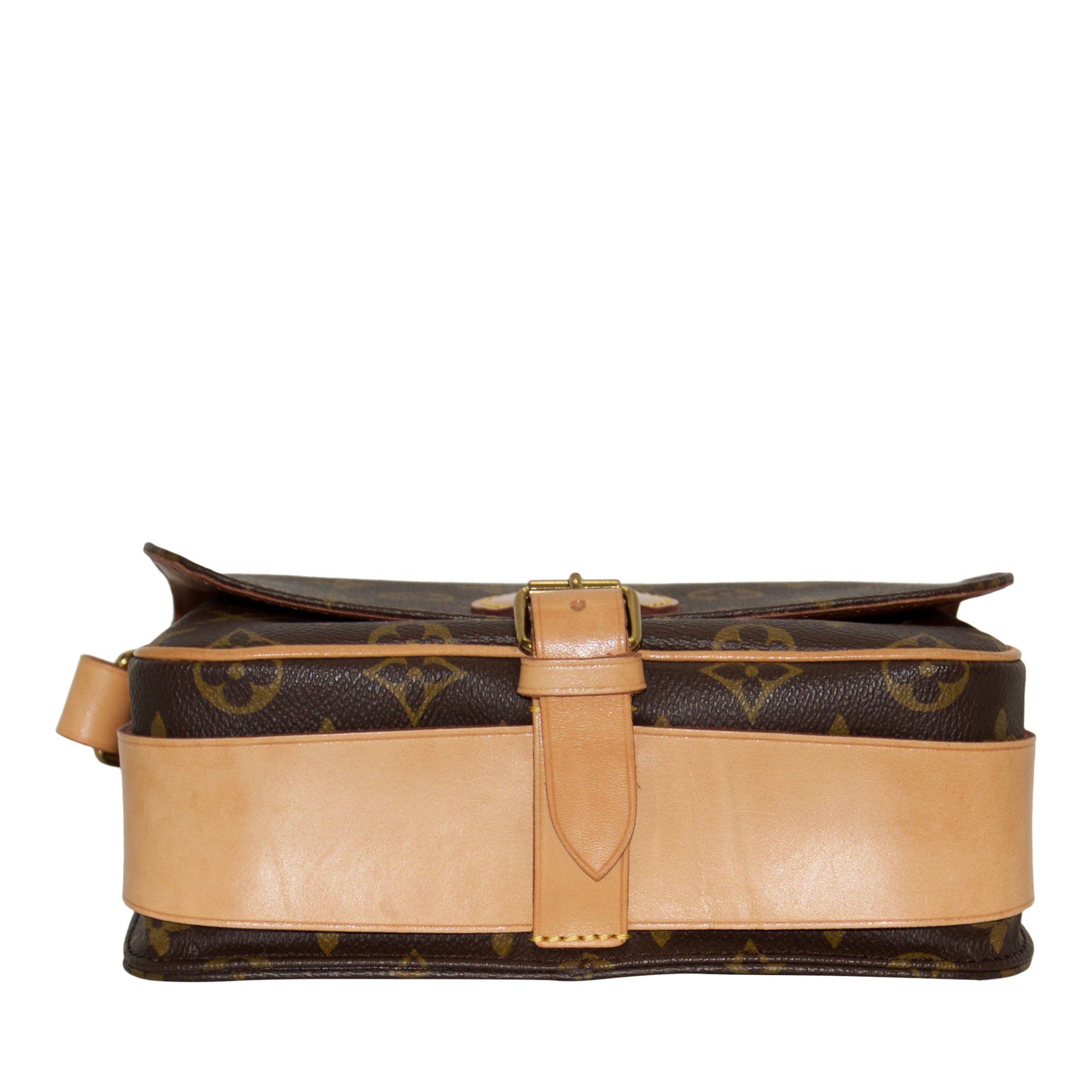 Louis Vuitton Monogram Cartouchiere MM