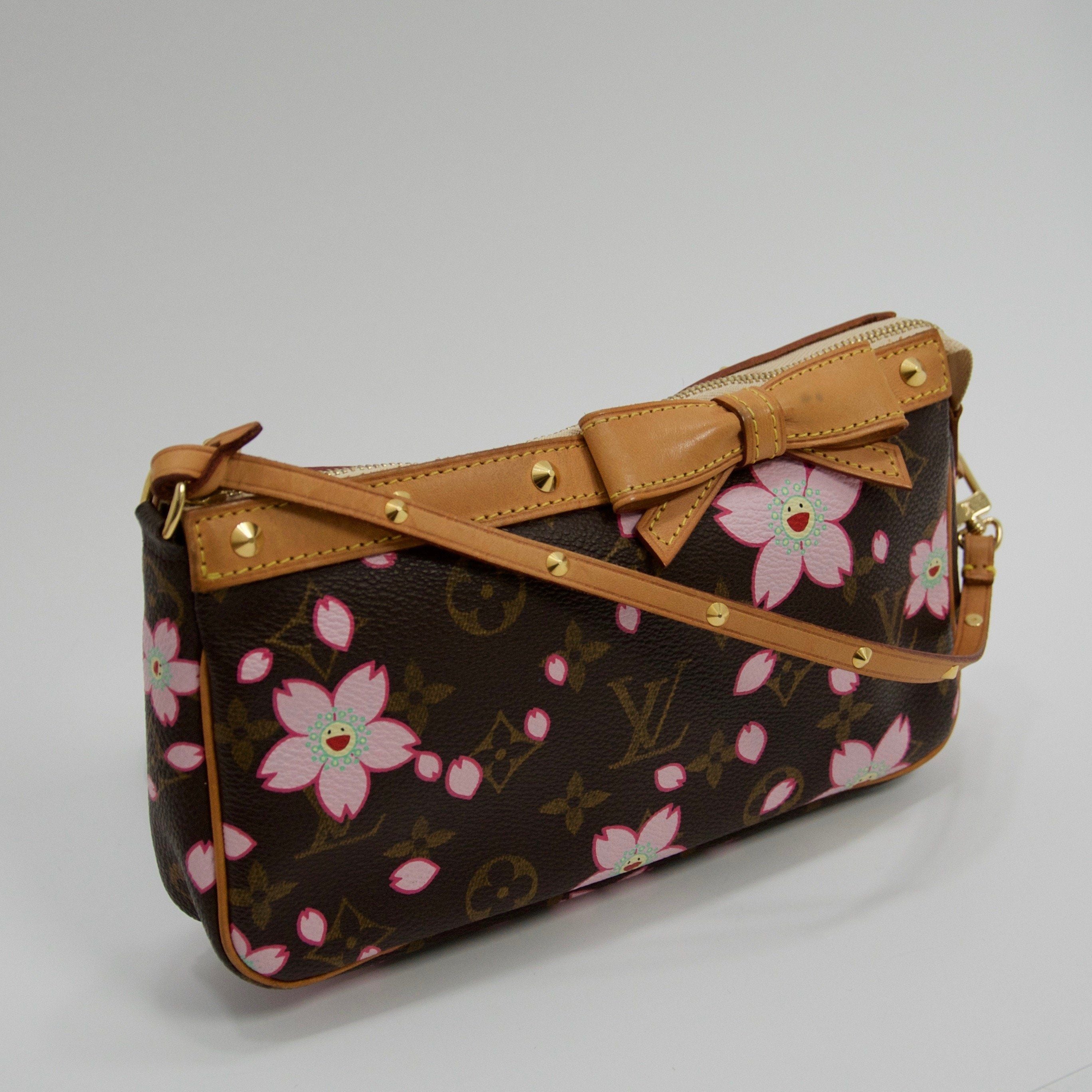 Louis Vuitton Monogram Cherry Blossom Pochette Accessories