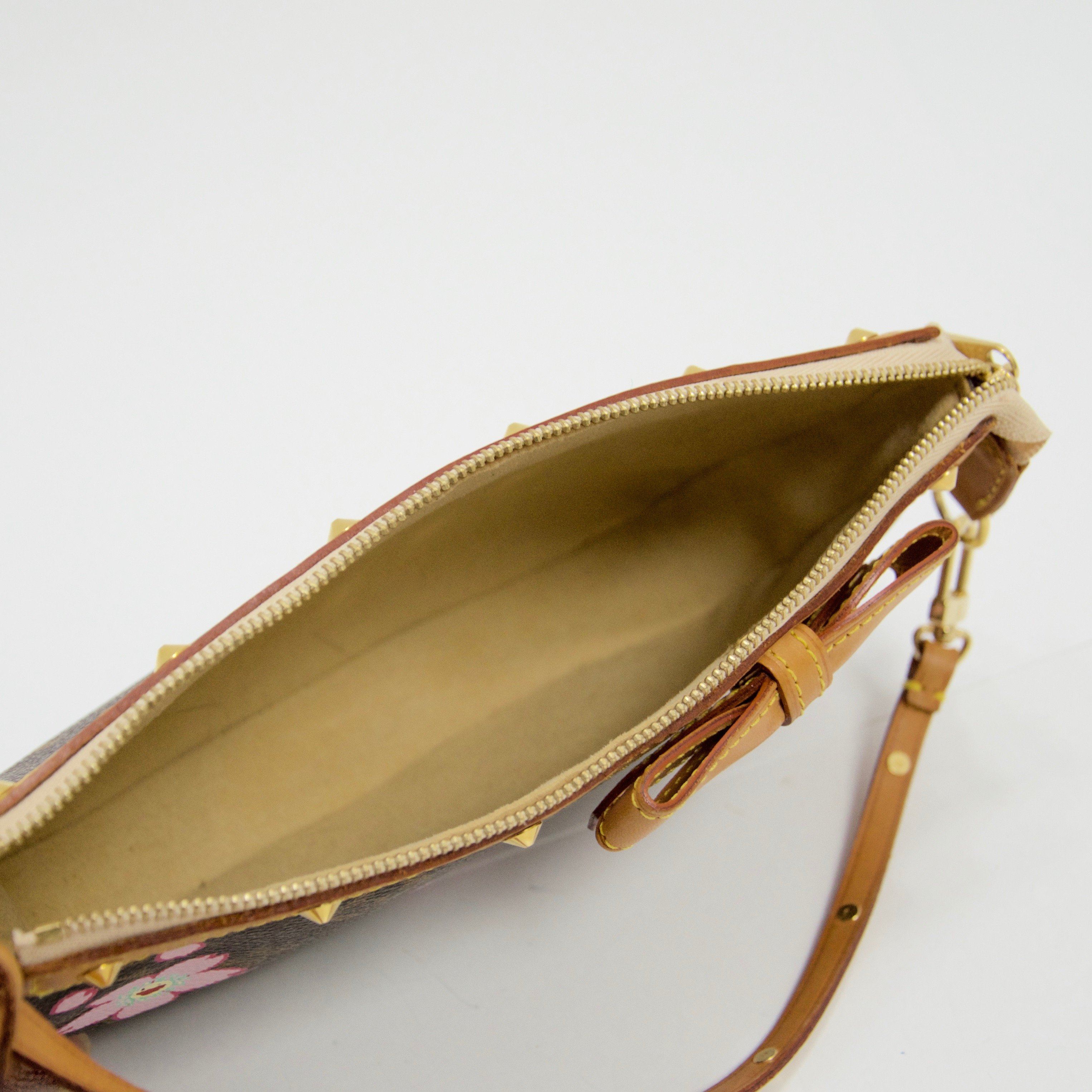 Louis Vuitton Monogram Cherry Blossom Pochette Accessories