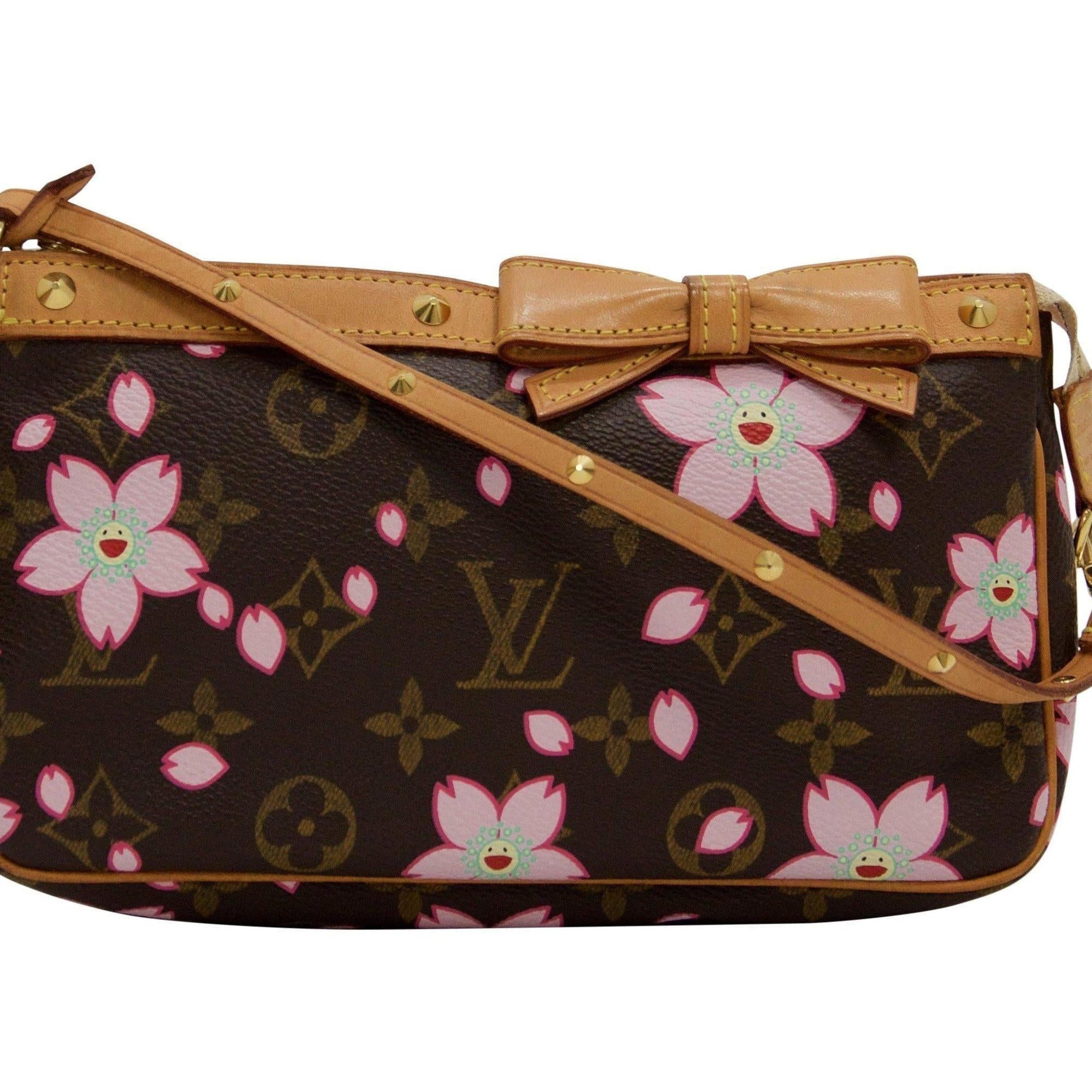 Louis Vuitton Monogram Cherry Blossom Pochette Accessories