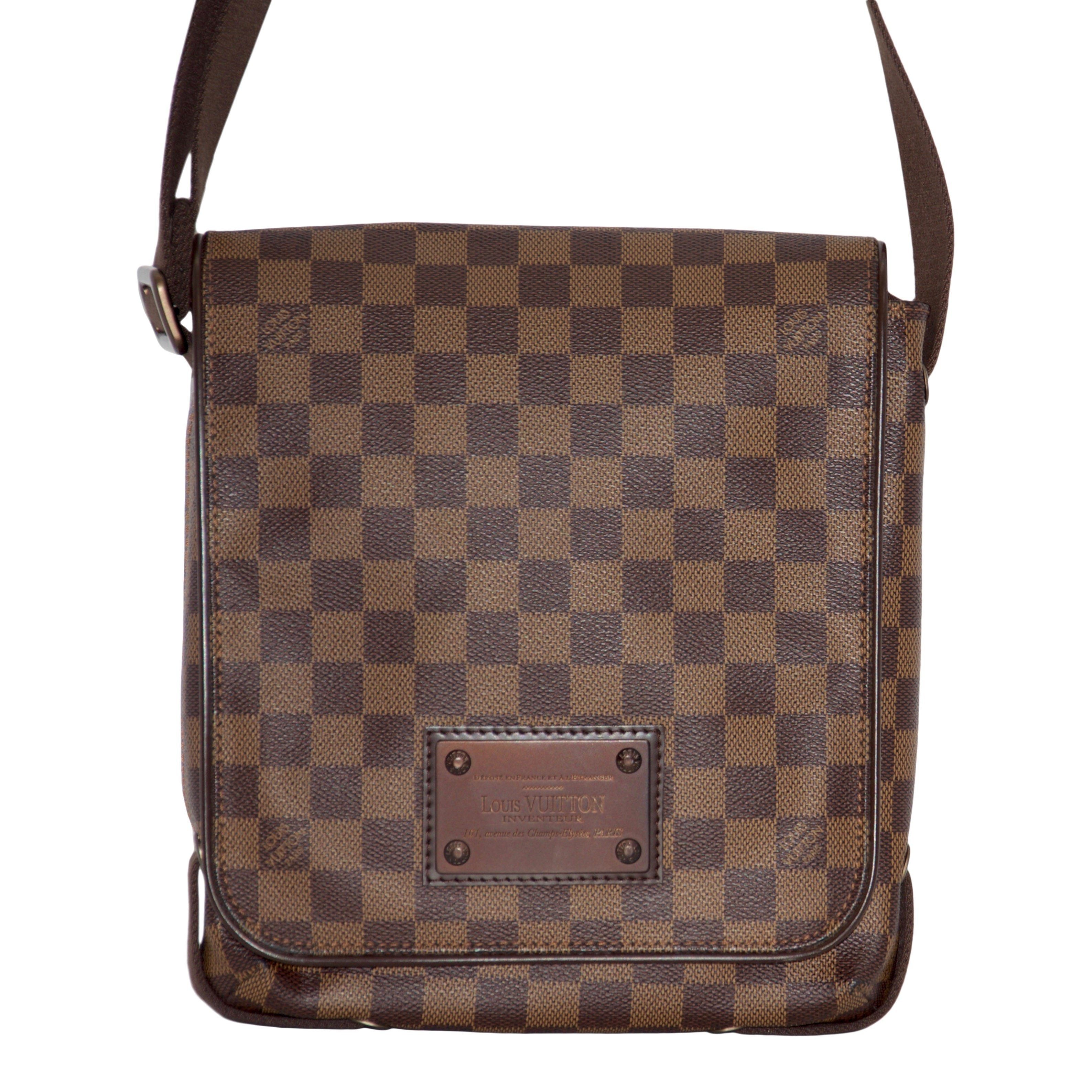 Louis Vuitton Monogram Damier Ebene Brooklyn PM