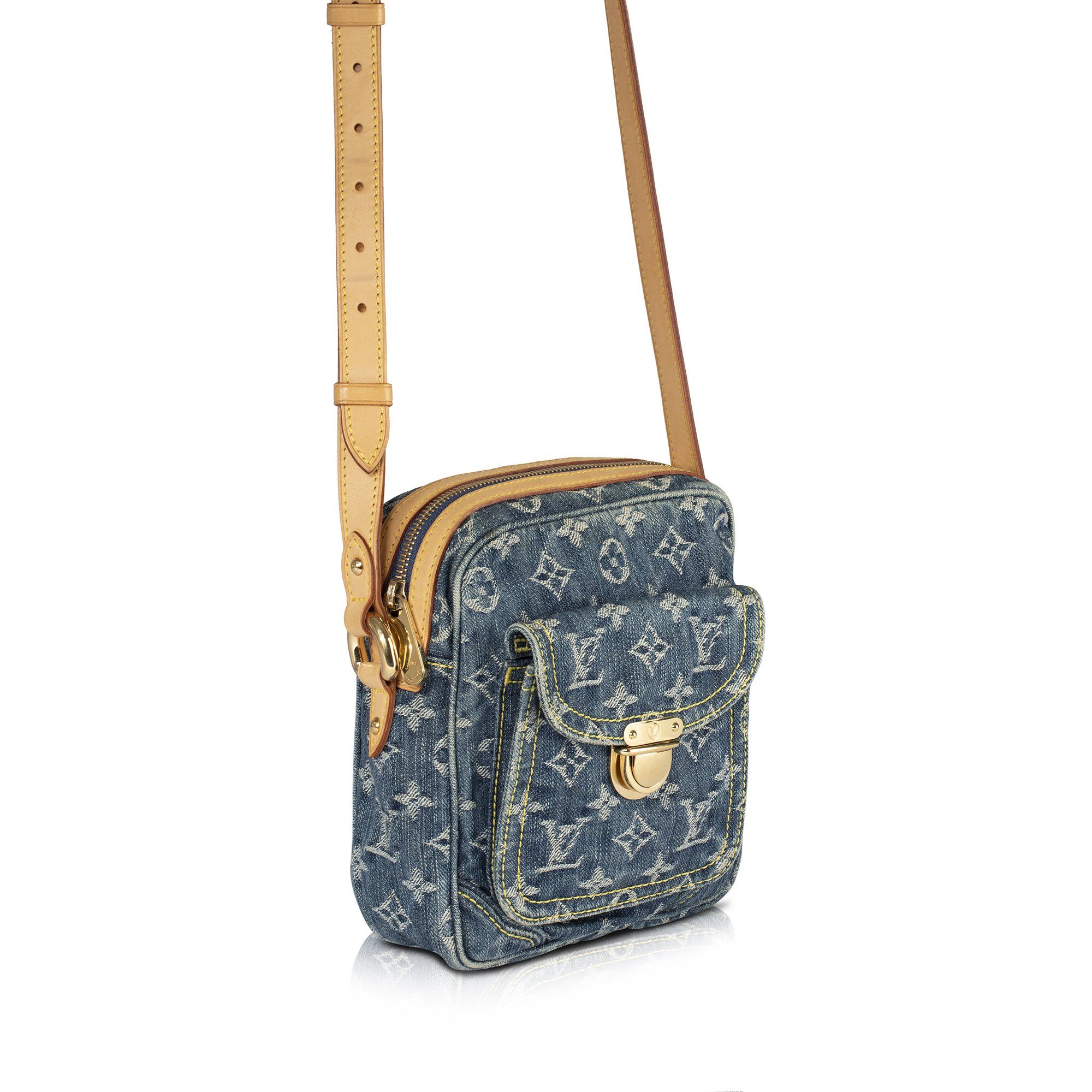 Louis Vuitton Monogram Denim Crossbody Bag