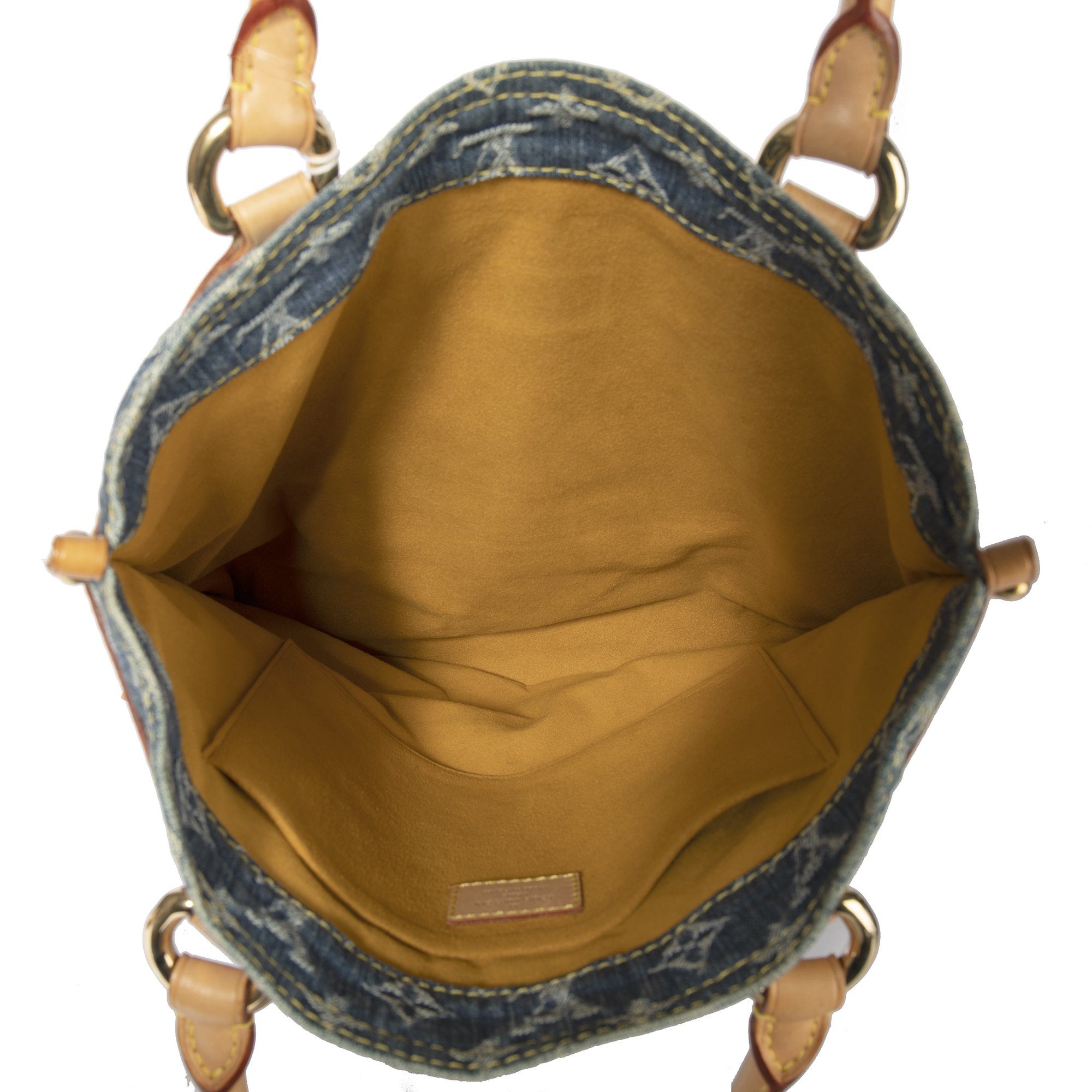 Louis Vuitton Monogram Denim Sac Plat