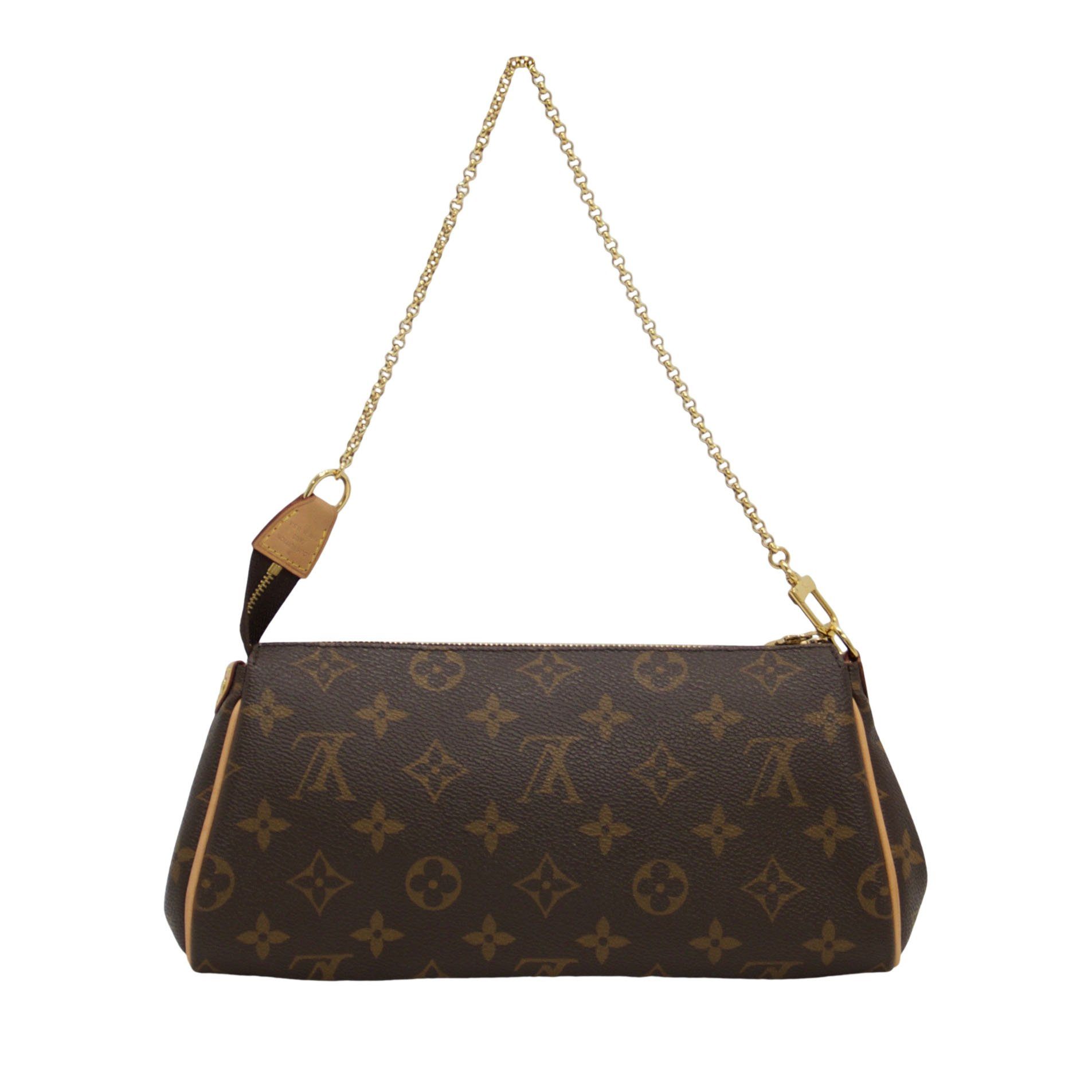 Louis Vuitton Monogram Eva Clutch with Strap
